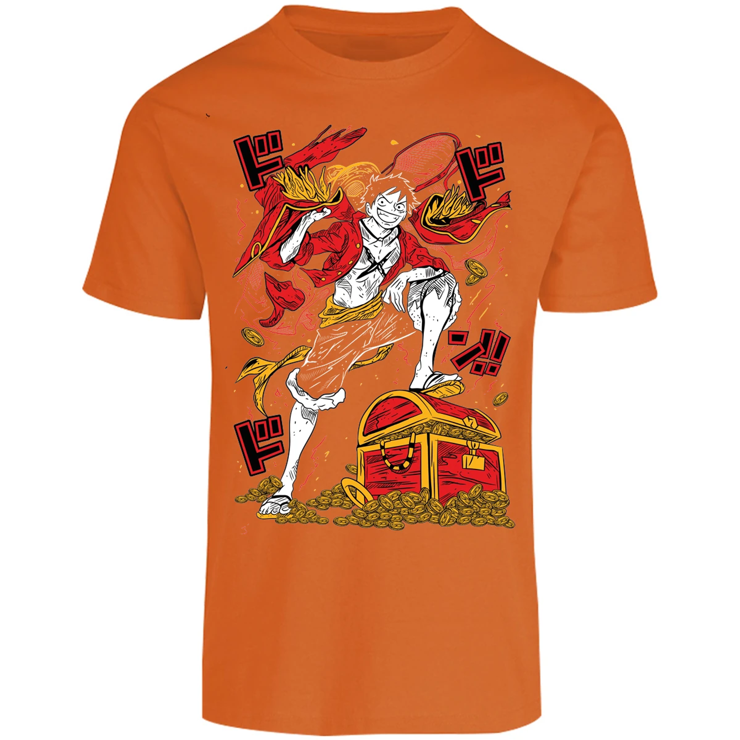 Playera One Piece Luffy Tesoro Anime para Adulto 35