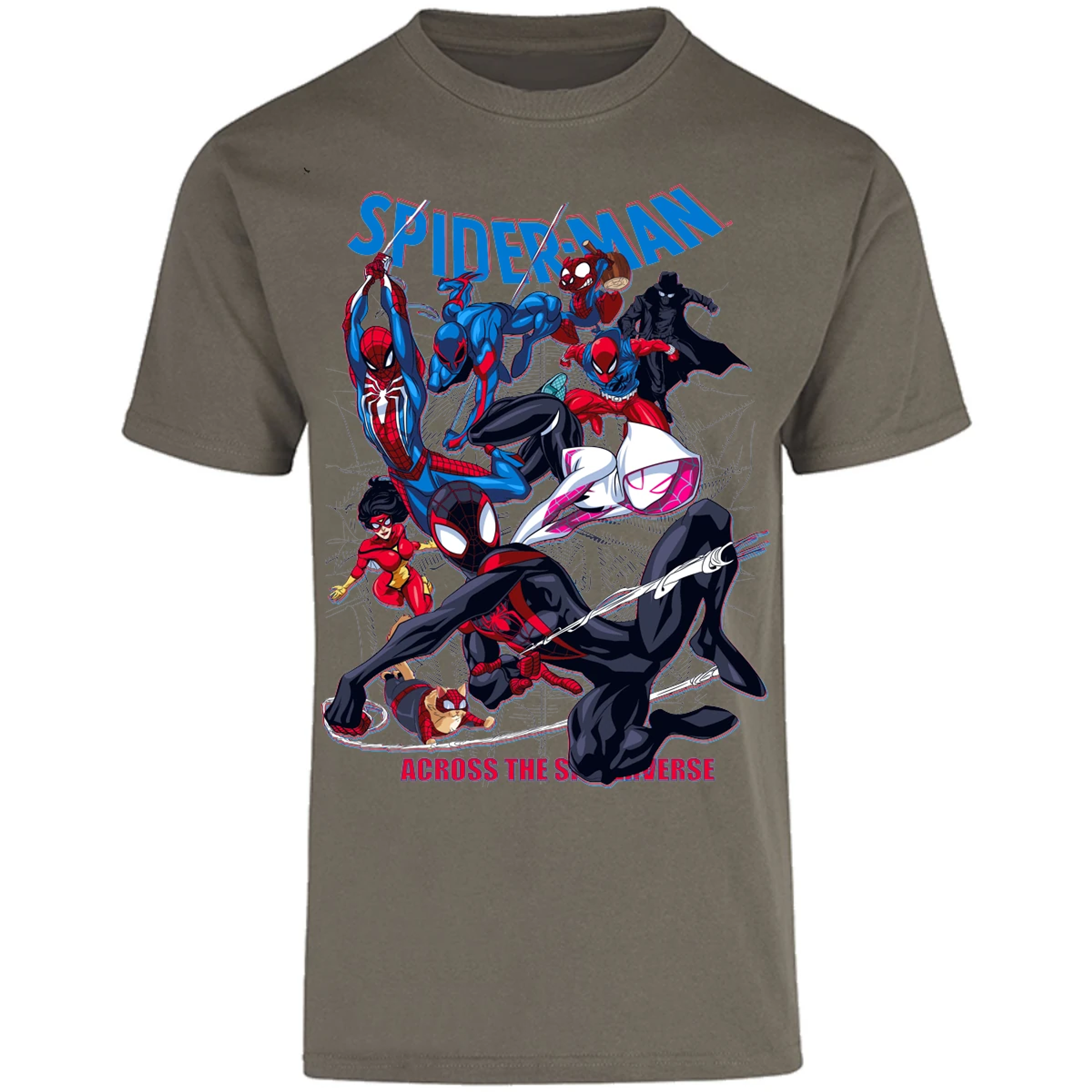 Playera Spiderman Across The Spiderverse para Adulto 21