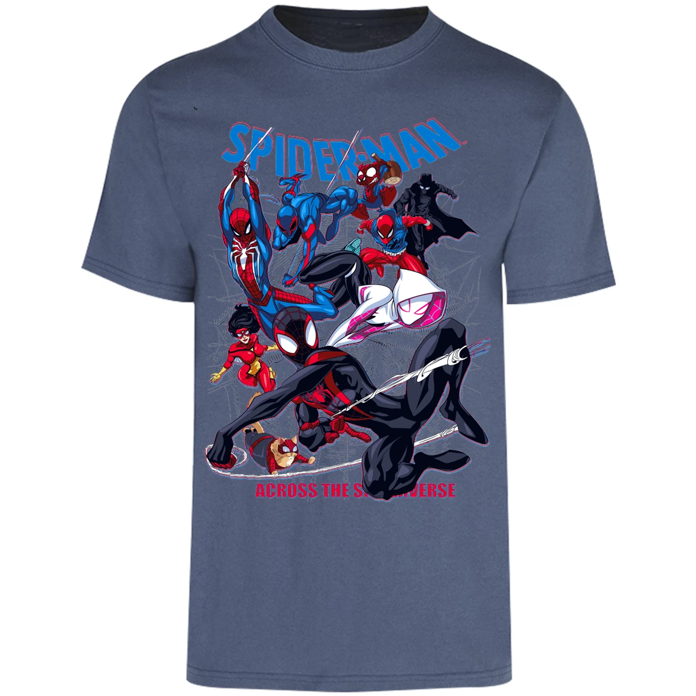 Playera Spiderman Across The Spiderverse para Adulto 23