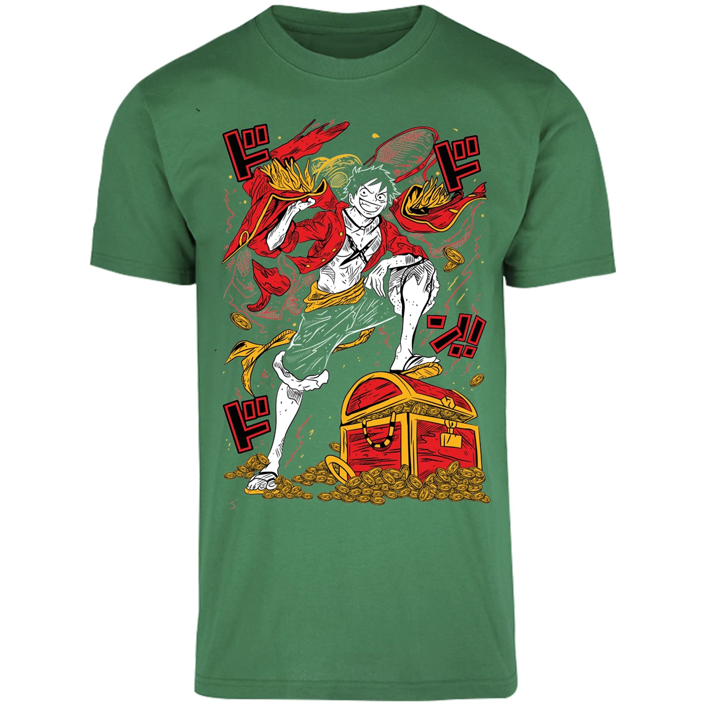 Playera One Piece Luffy Tesoro Anime para Adulto 47