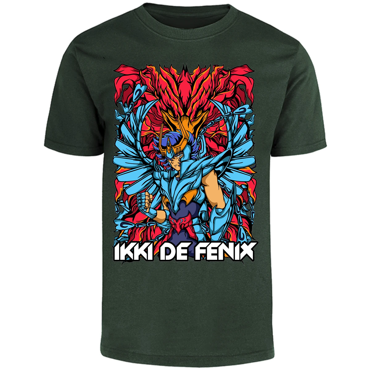 Playera Saint Seiya Fenix Anime para Adulto 3