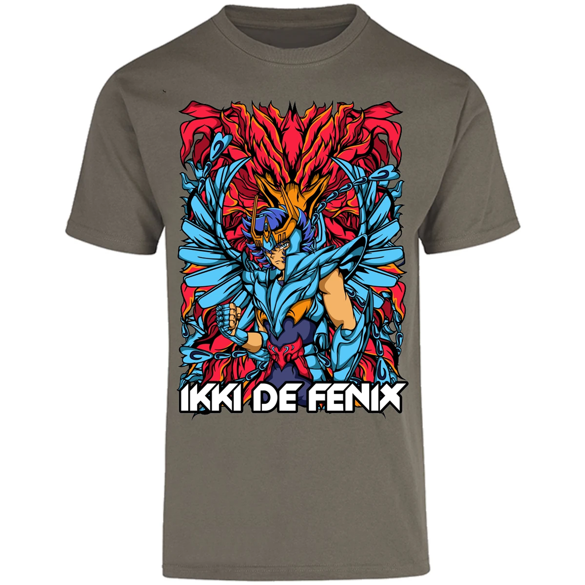 Playera Saint Seiya Fenix Anime para Adulto 16