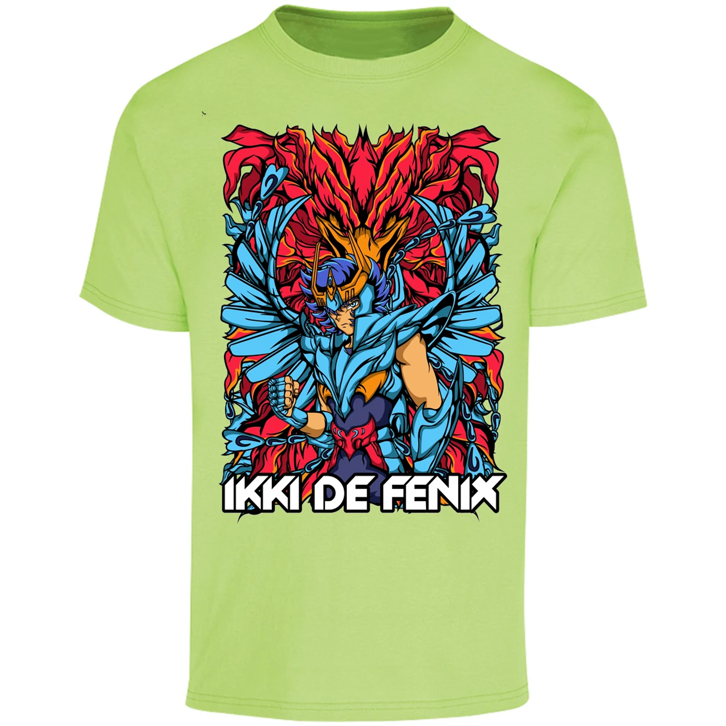 Playera Saint Seiya Fenix Anime para Adulto 18