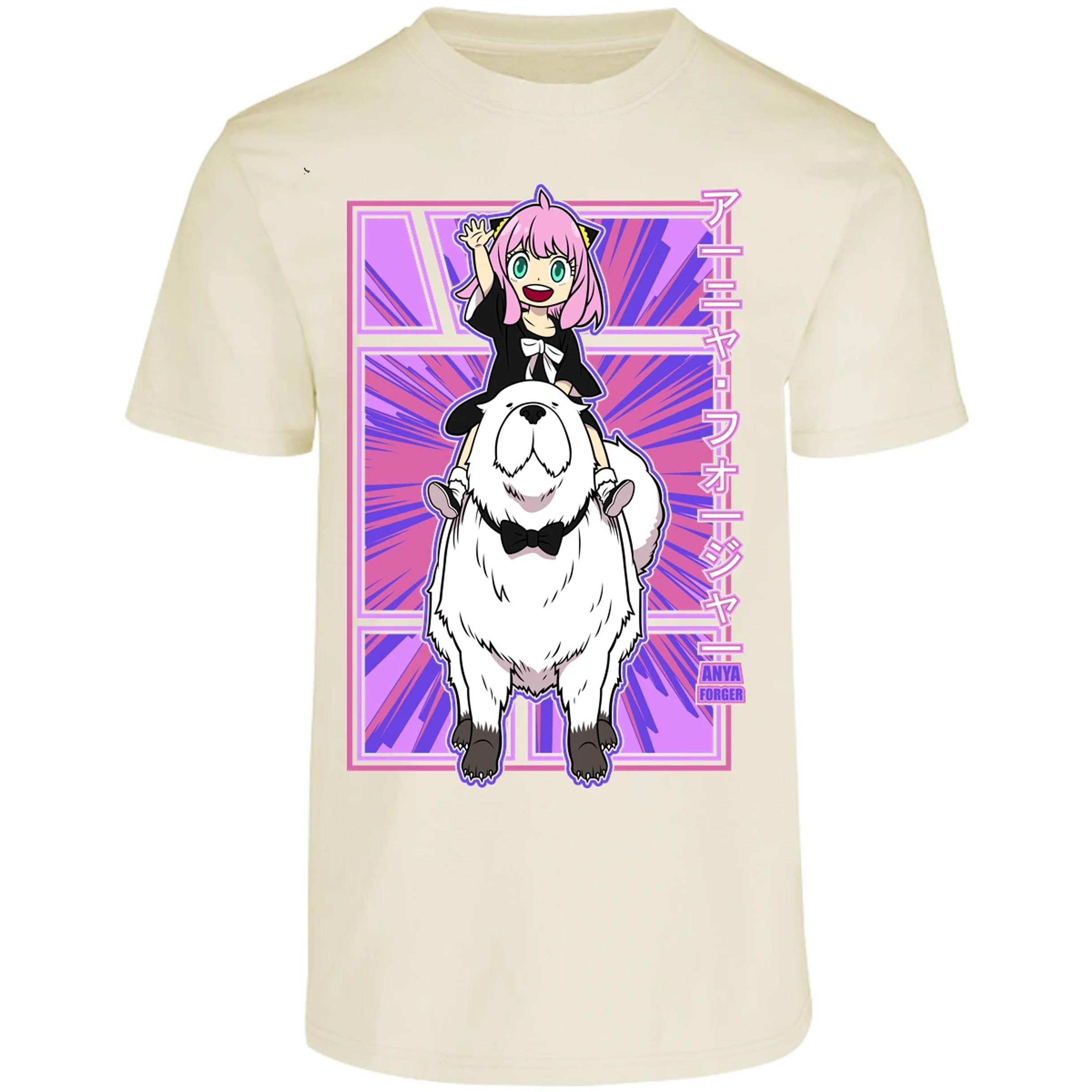 Playera Spy X Family Anya Y Bond para Adulto 27