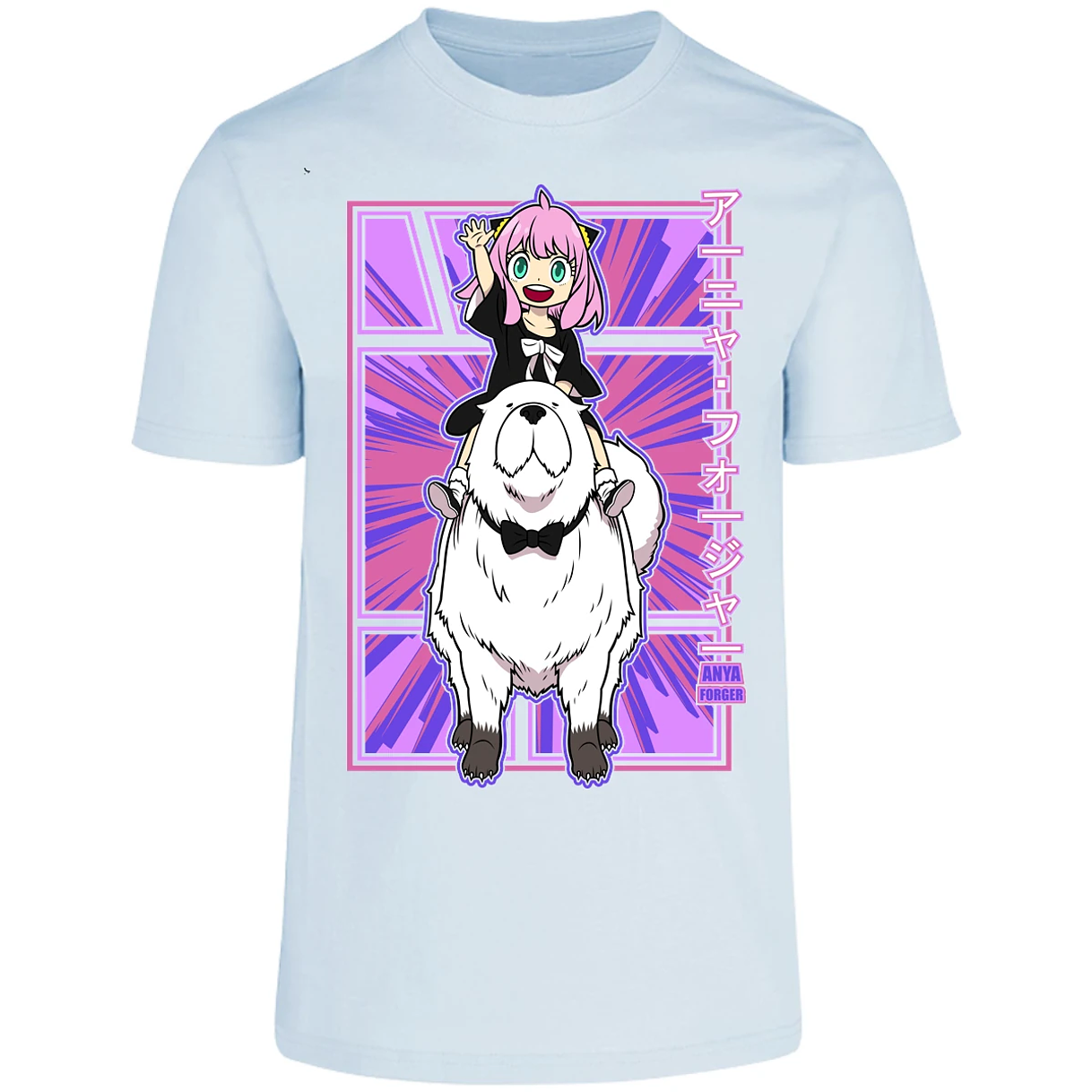 Playera Spy X Family Anya Y Bond para Adulto 15