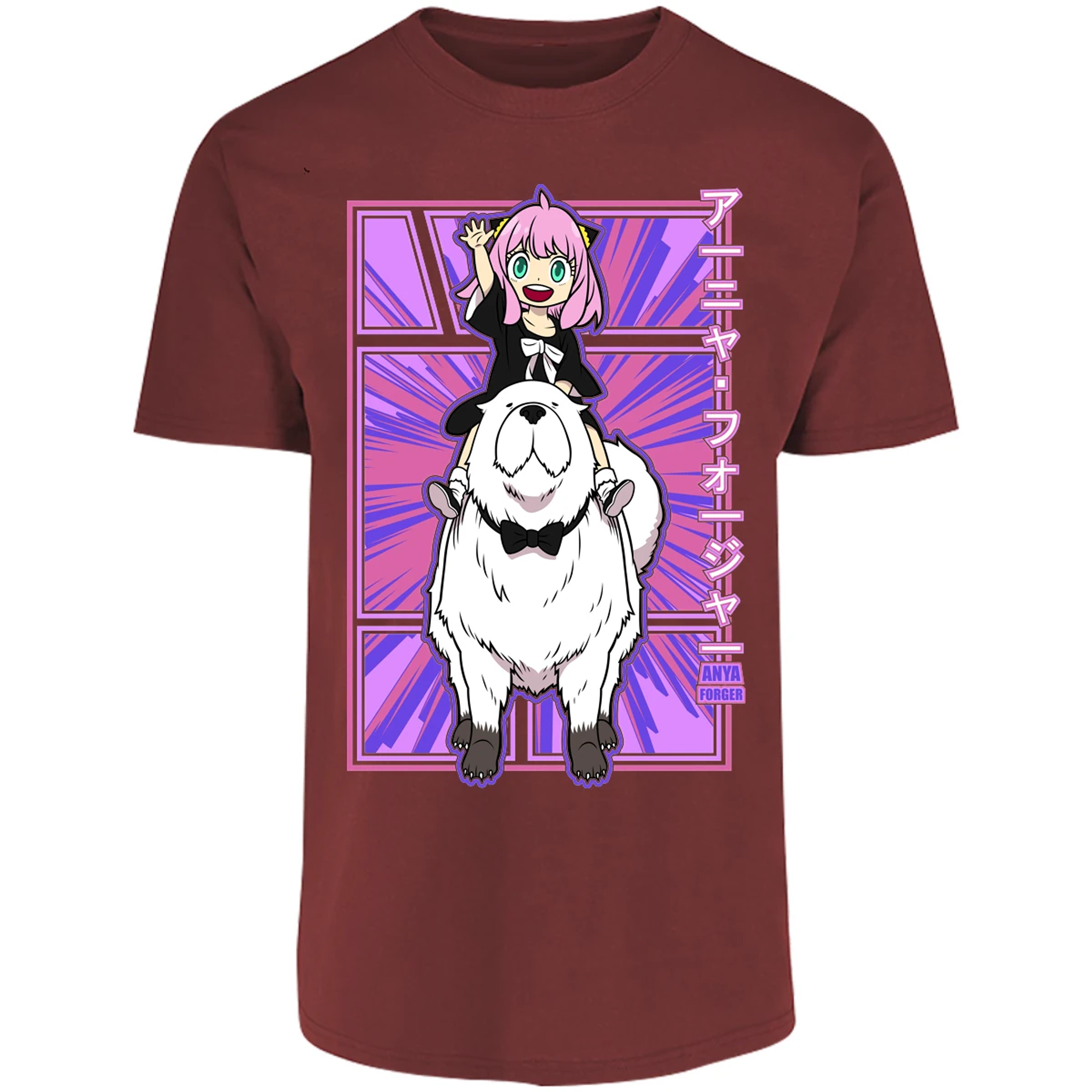 Playera Spy X Family Anya Y Bond para Adulto 2