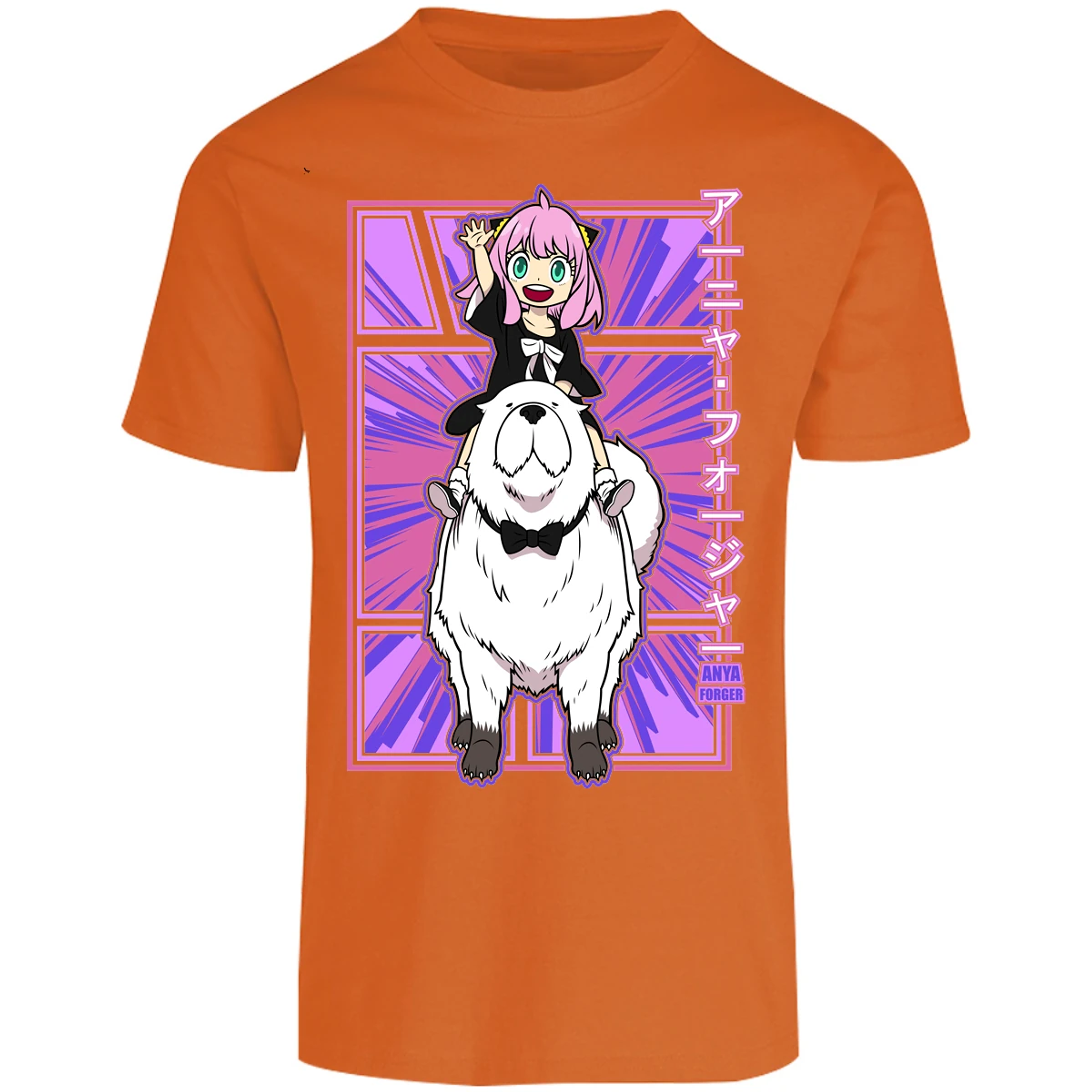 Playera Spy X Family Anya Y Bond para Adulto 3