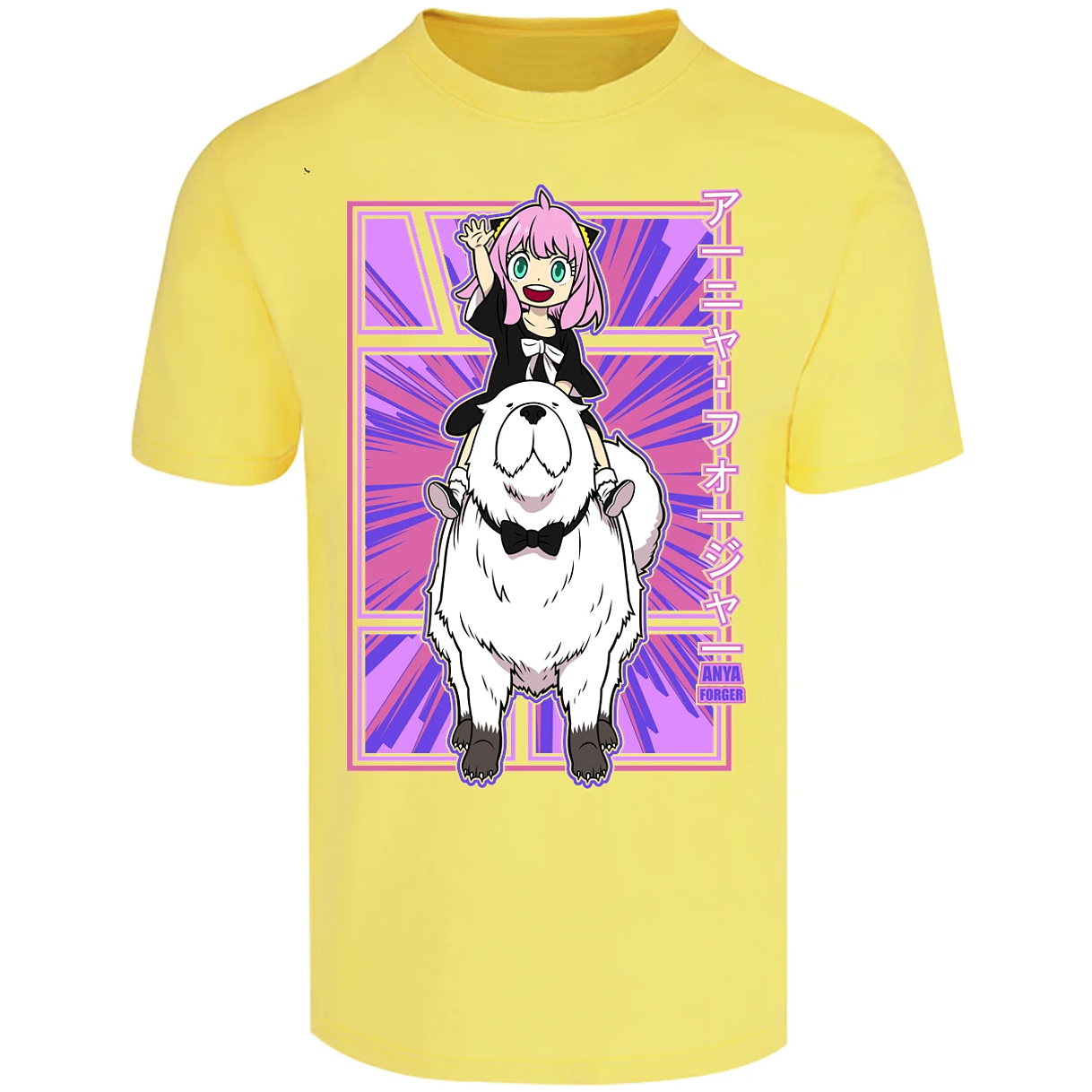 Playera Spy X Family Anya Y Bond para Adulto 20