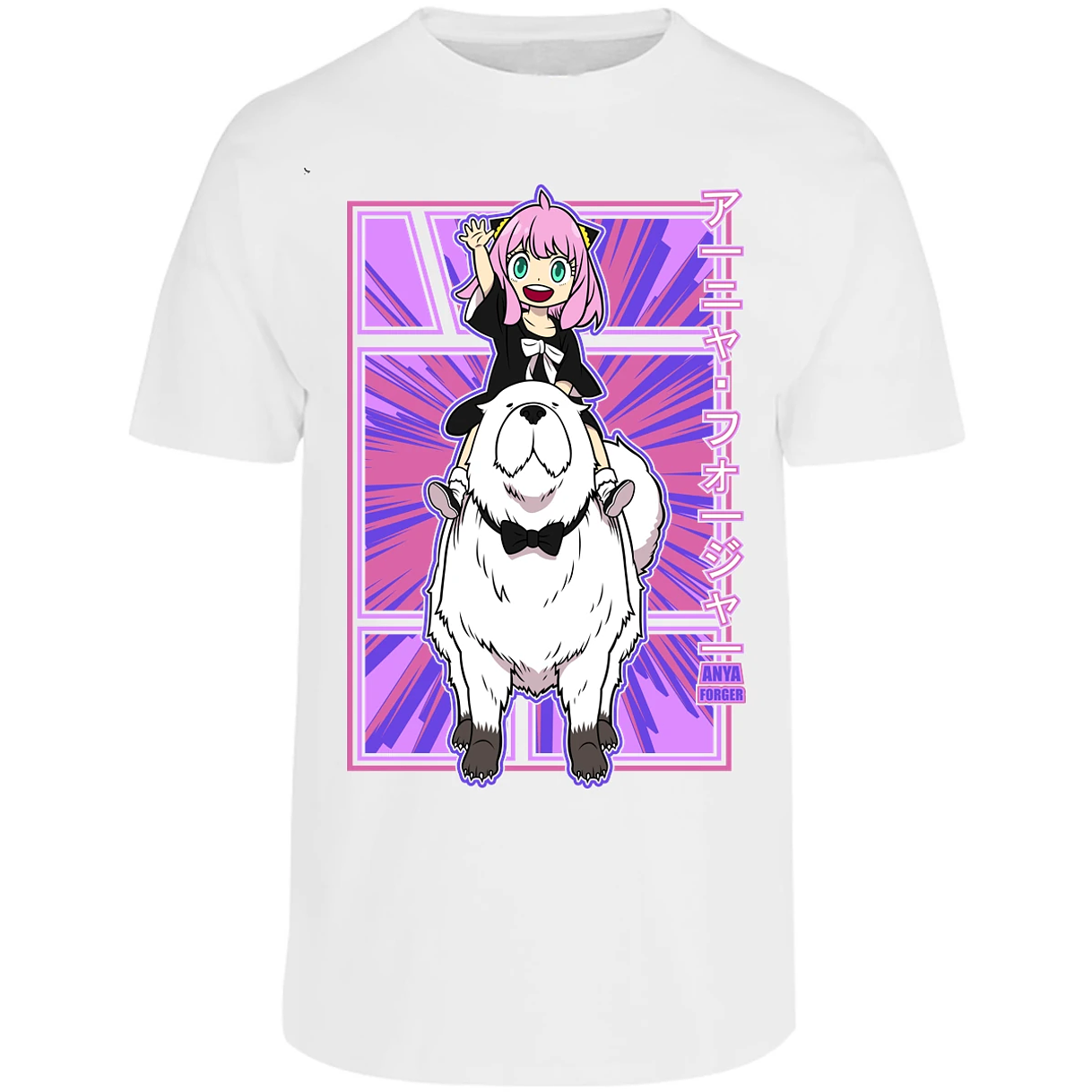 Playera Spy X Family Anya Y Bond para Adulto 29