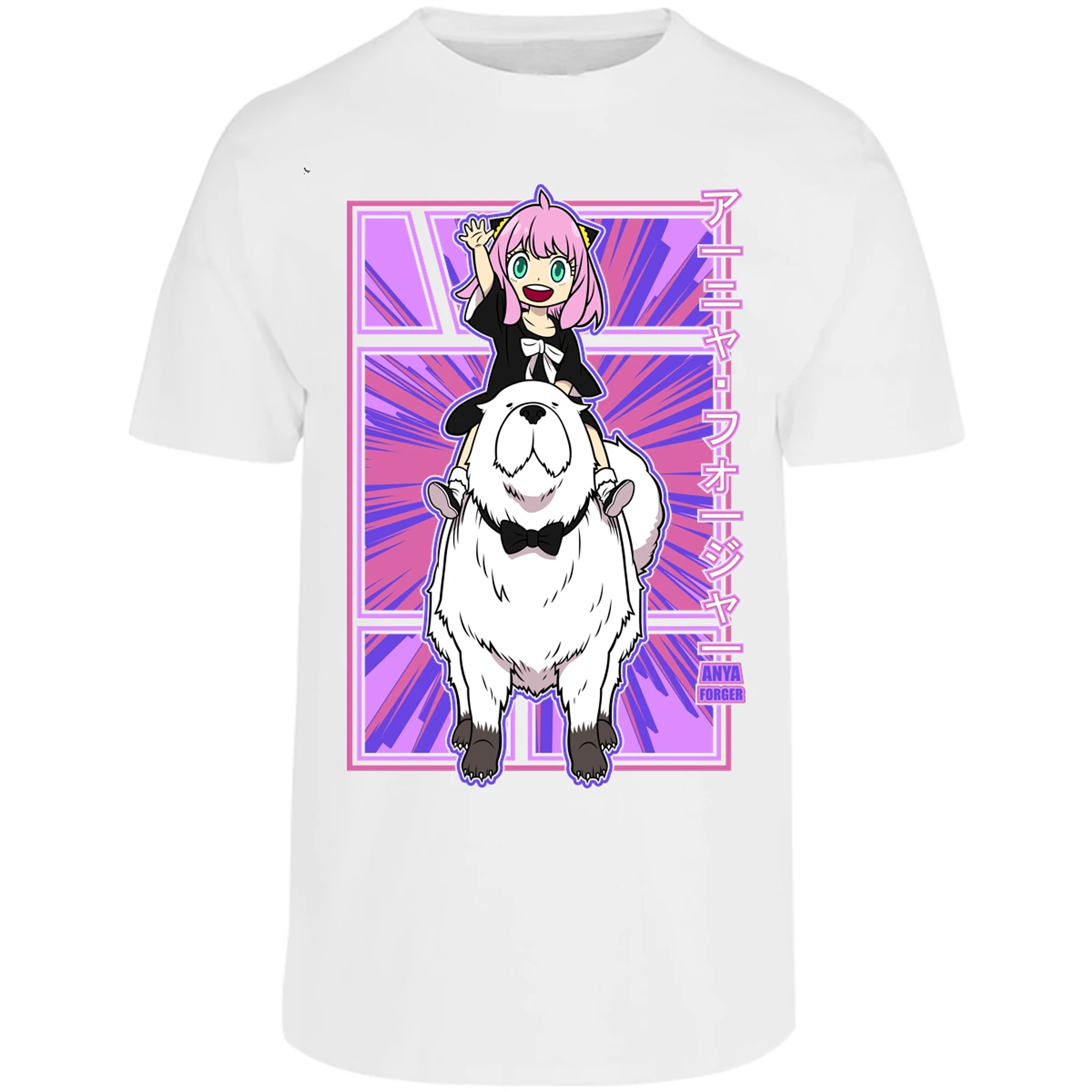 Playera Spy X Family Anya Y Bond para Adulto 29