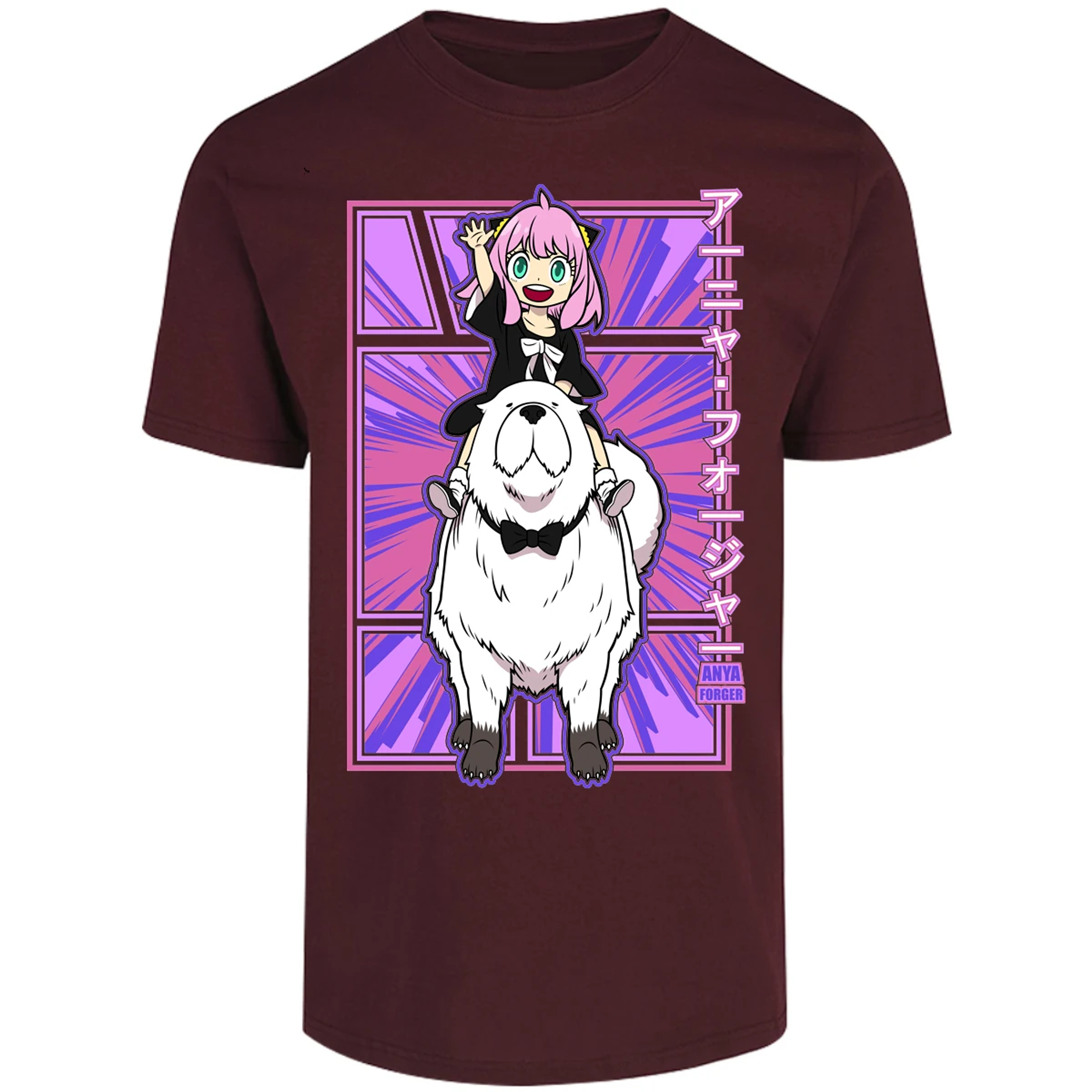 Playera Spy X Family Anya Y Bond para Adulto 4