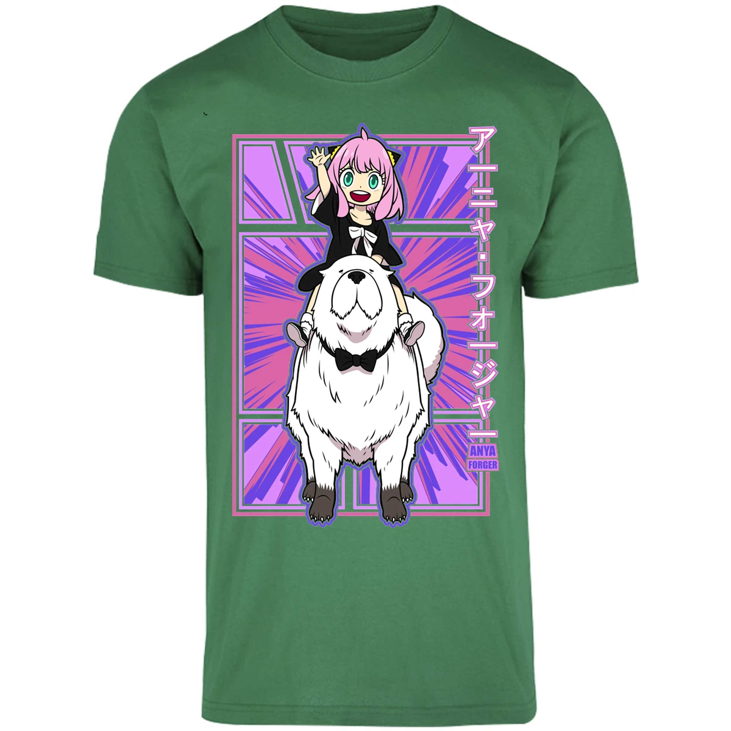 Playera Spy X Family Anya Y Bond para Adulto 6