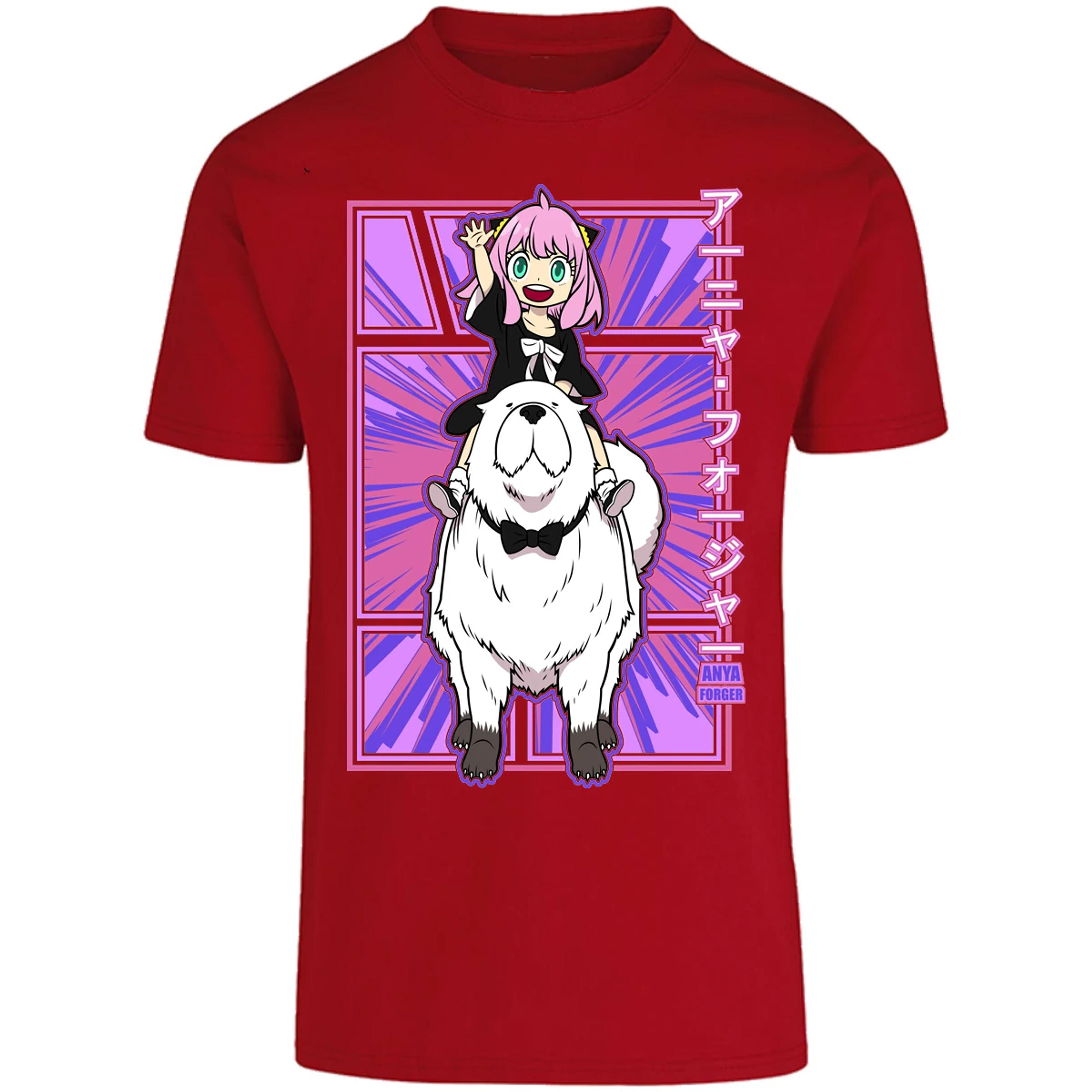 Playera Spy X Family Anya Y Bond para Adulto 9