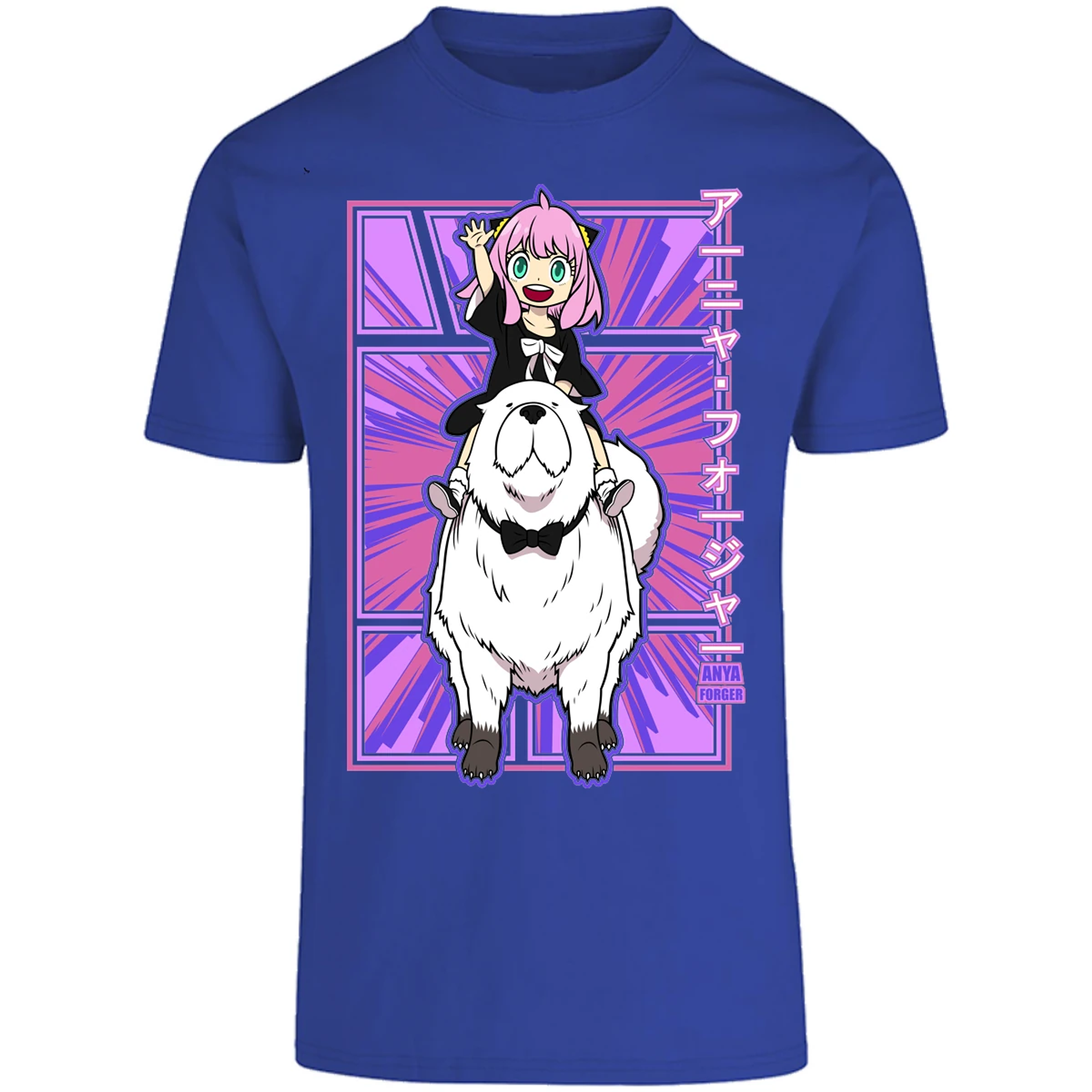 Playera Spy X Family Anya Y Bond para Adulto 10