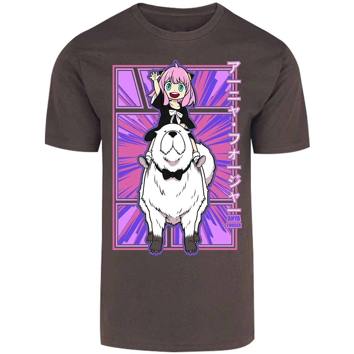 Playera Spy X Family Anya Y Bond para Adulto 12