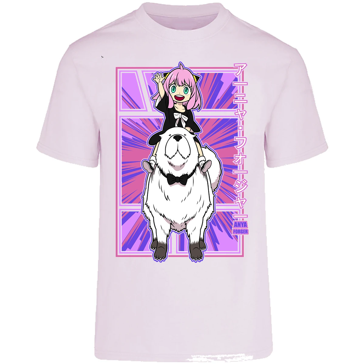 Playera Spy X Family Anya Y Bond para Adulto 21