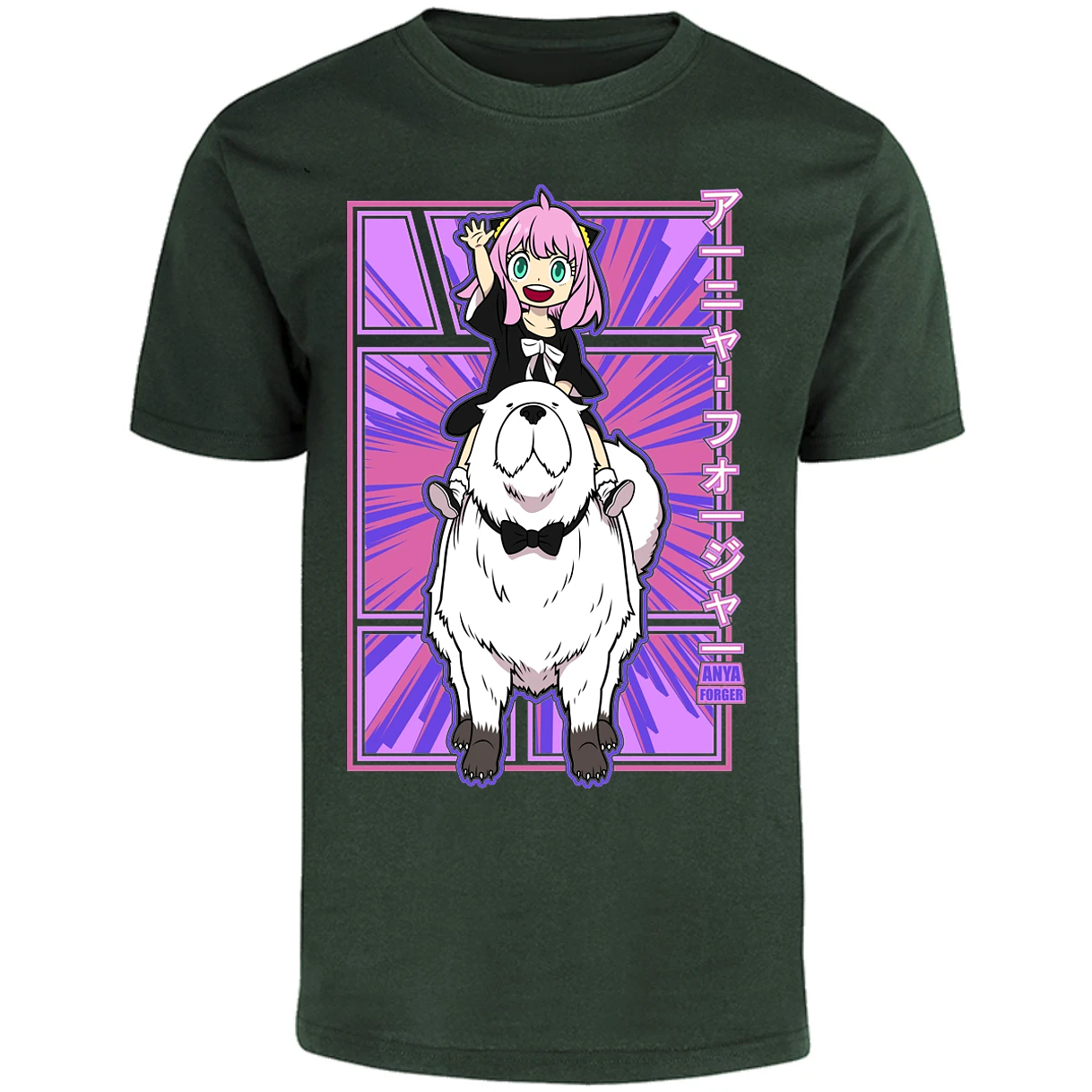 Playera Spy X Family Anya Y Bond para Adulto 22