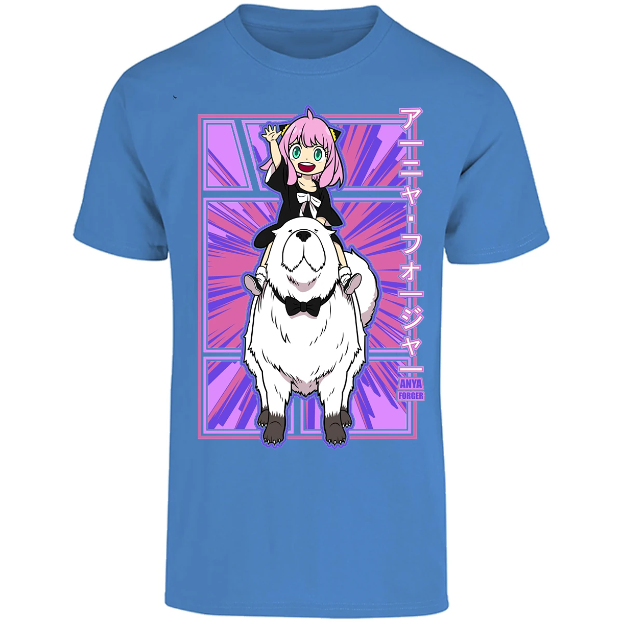 Playera Spy X Family Anya Y Bond para Adulto 23