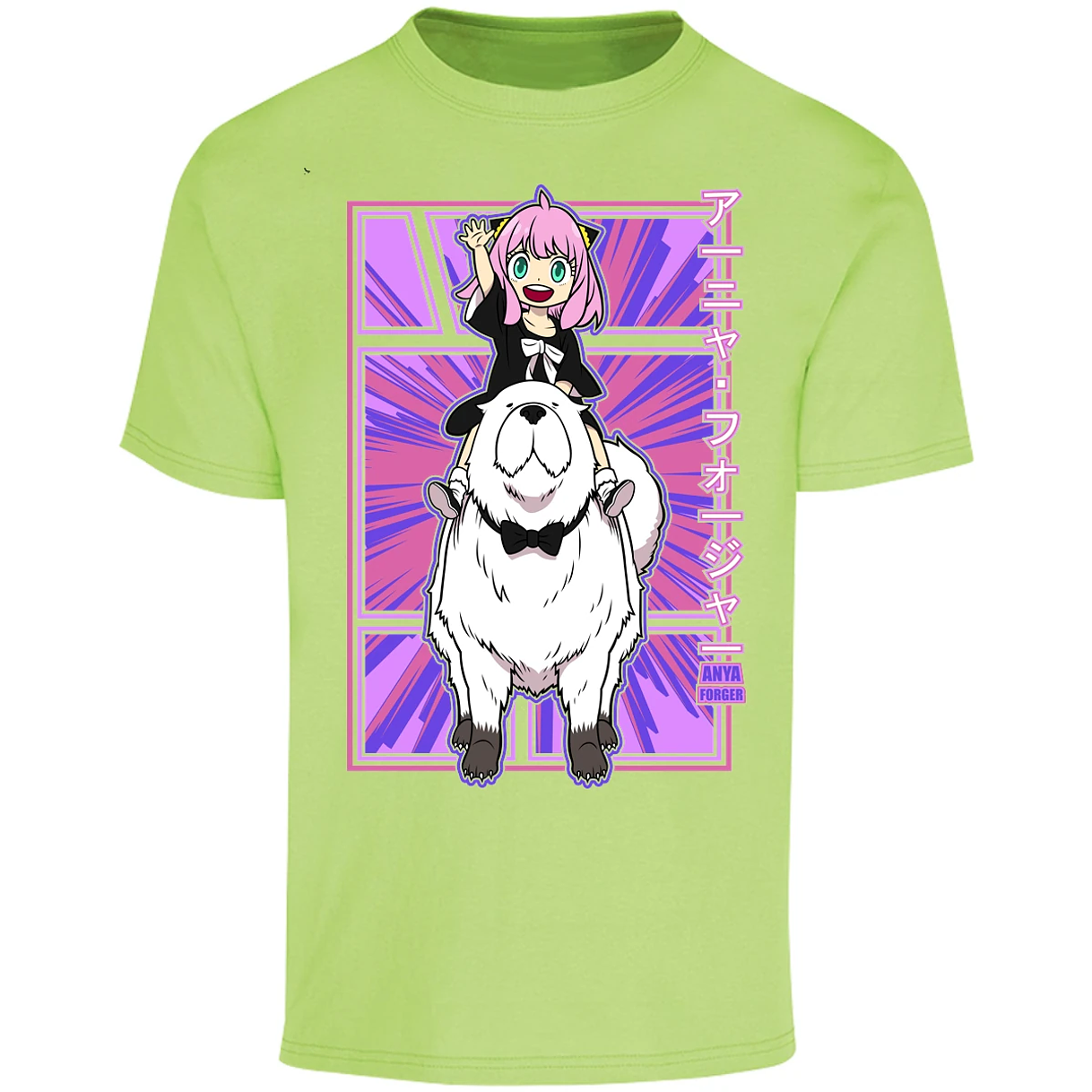 Playera Spy X Family Anya Y Bond para Adulto 24