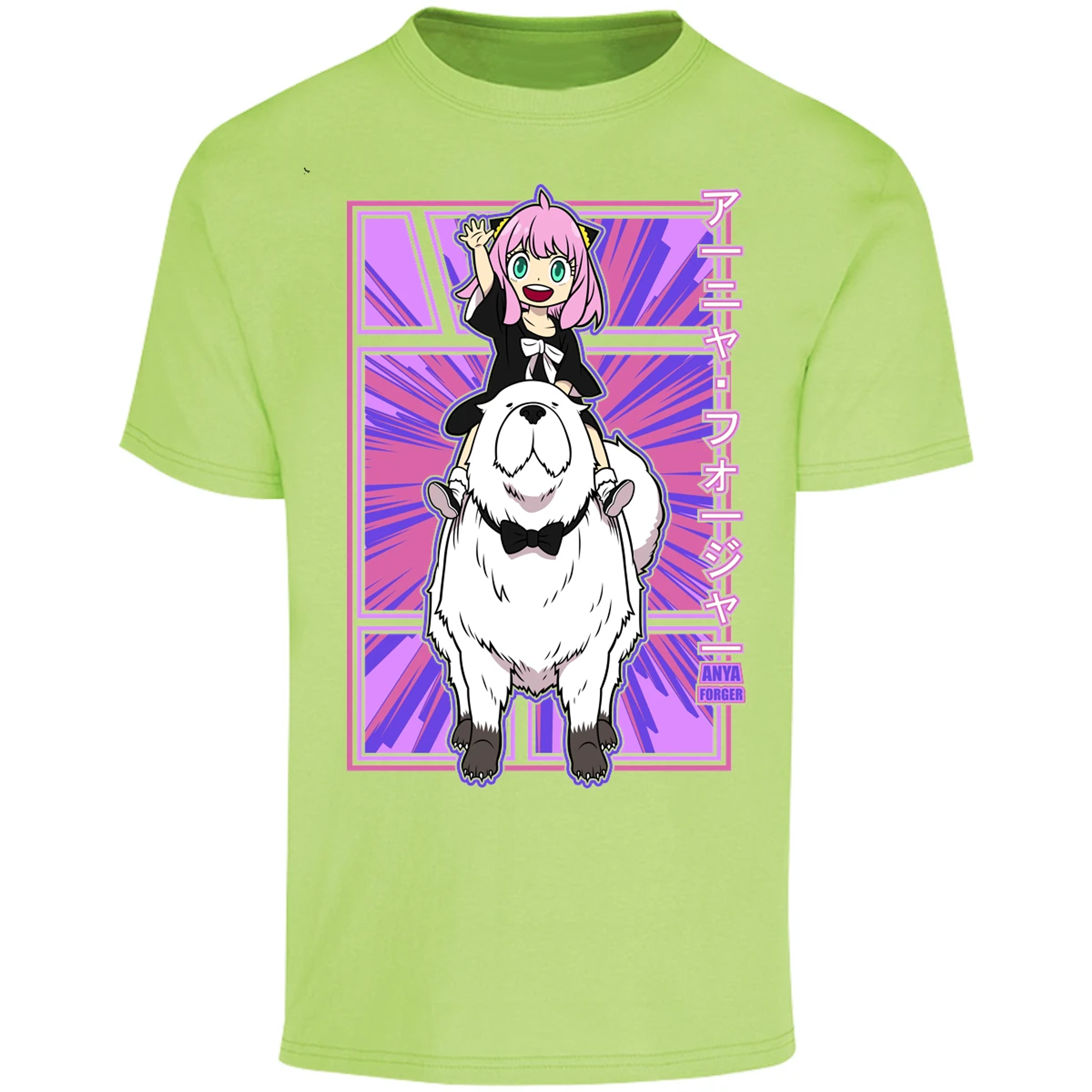 Playera Spy X Family Anya Y Bond para Adulto 24