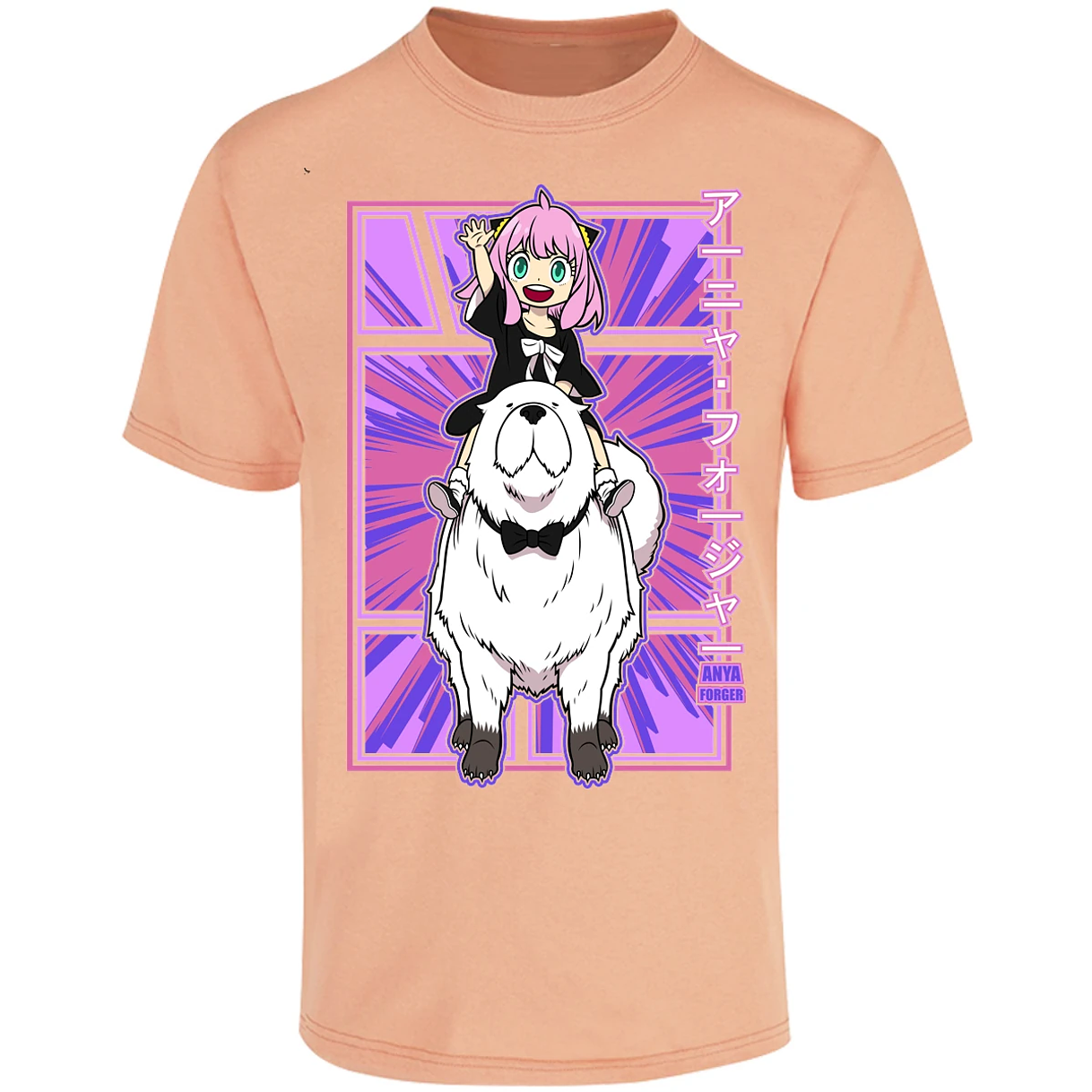 Playera Spy X Family Anya Y Bond para Adulto 25