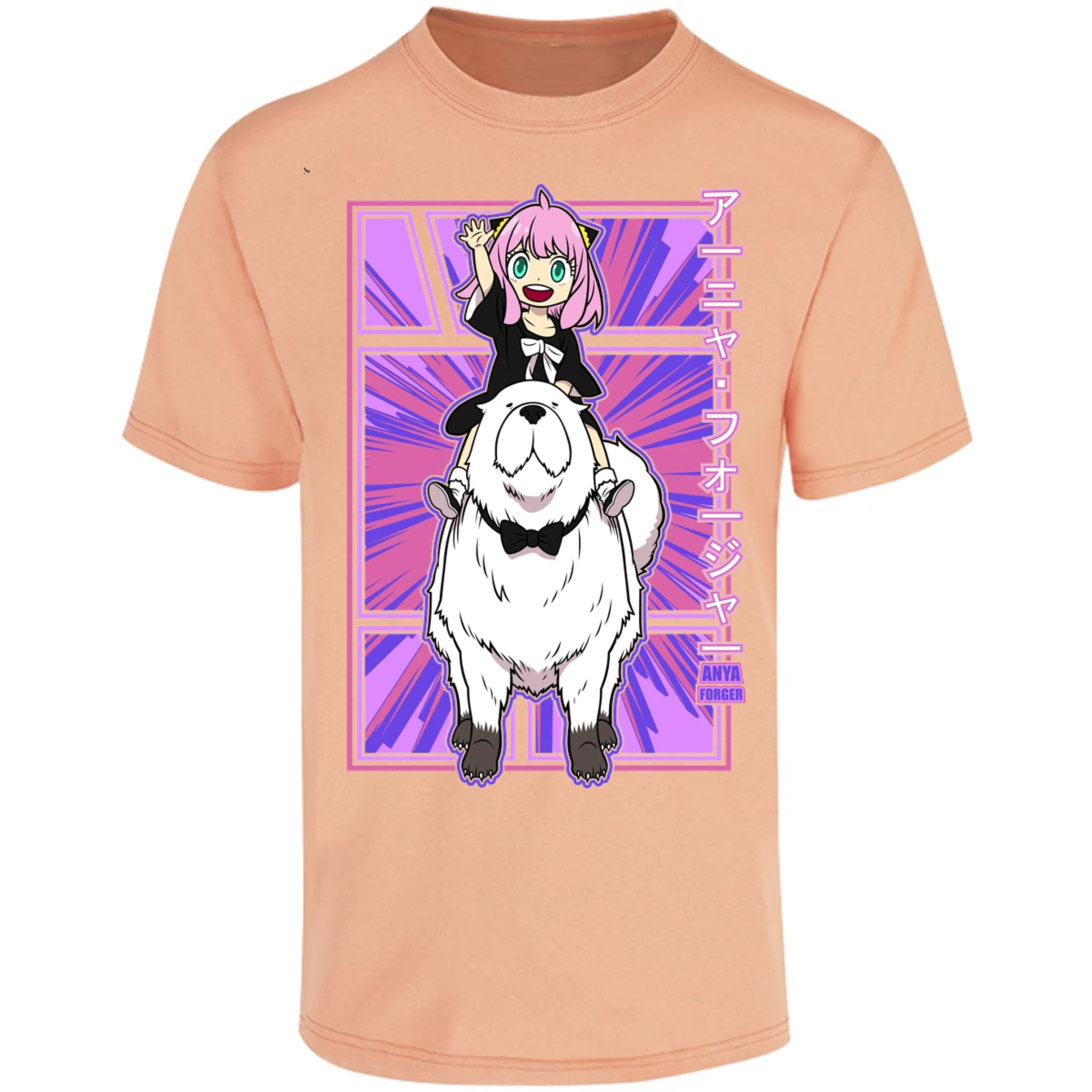 Playera Spy X Family Anya Y Bond para Adulto 25