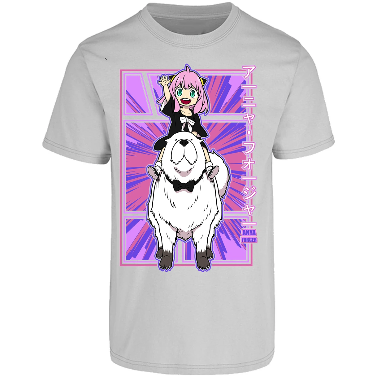 Playera Spy X Family Anya Y Bond para Adulto 28