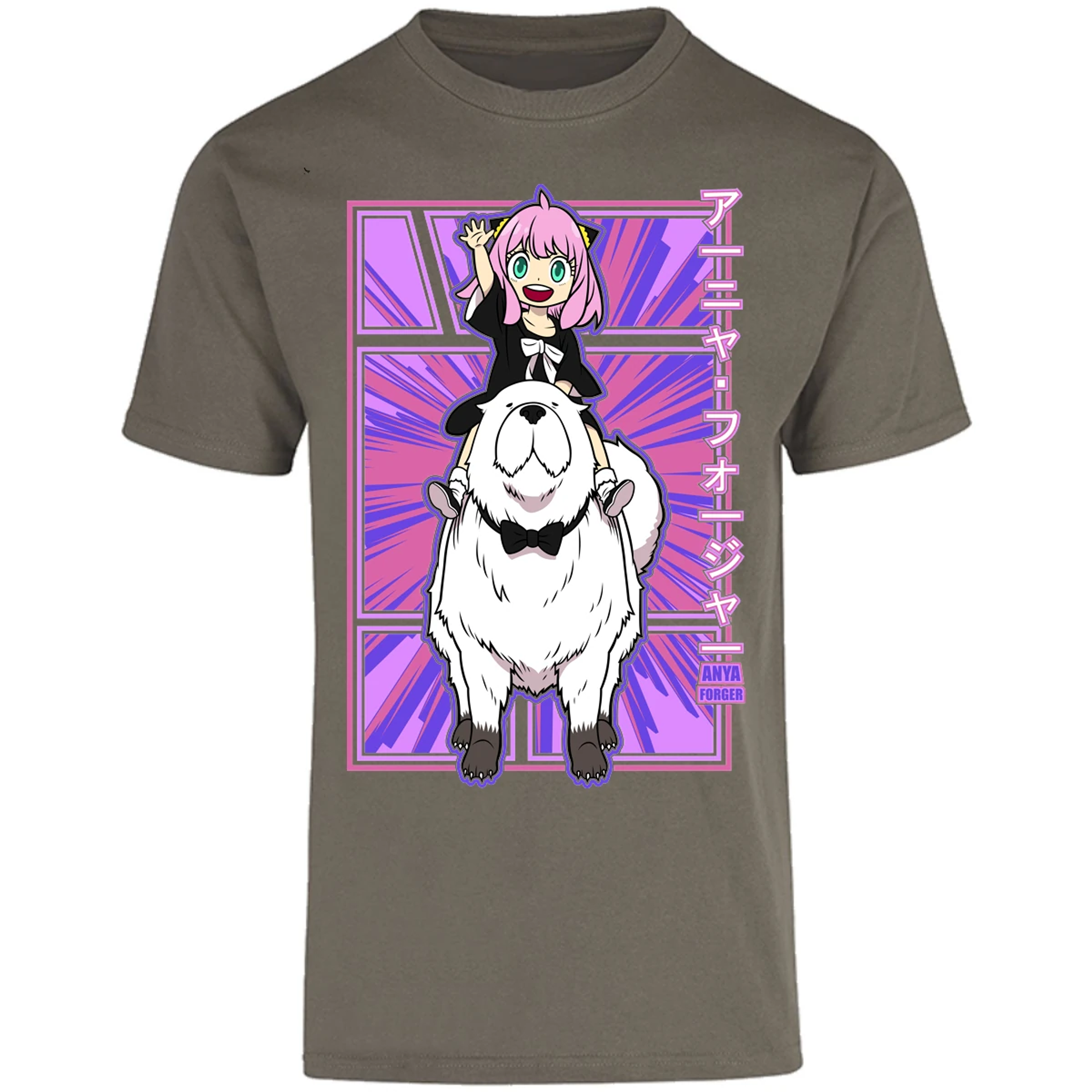 Playera Spy X Family Anya Y Bond para Adulto 30