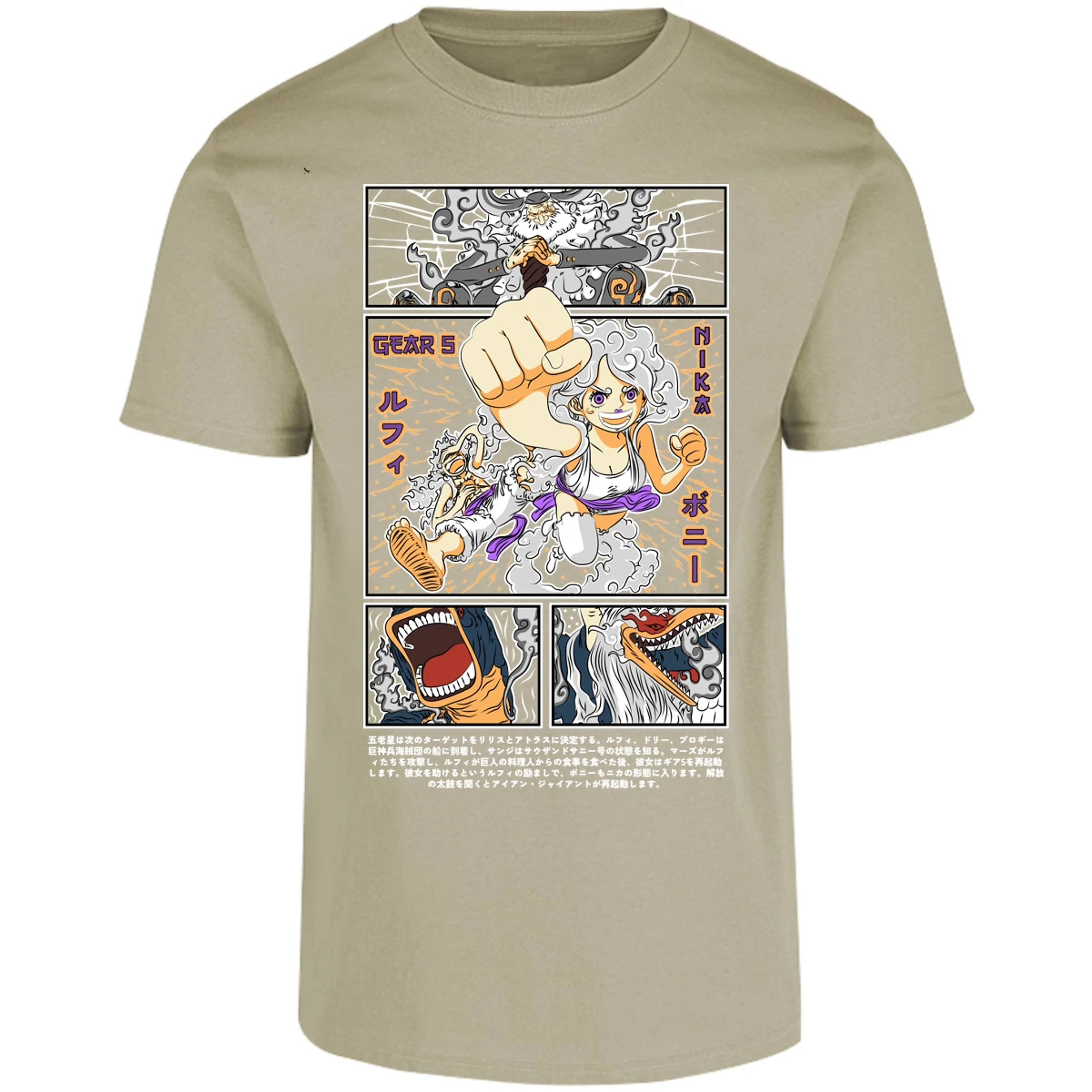 Playera One Piece Luffy Y Booney para Adulto 2