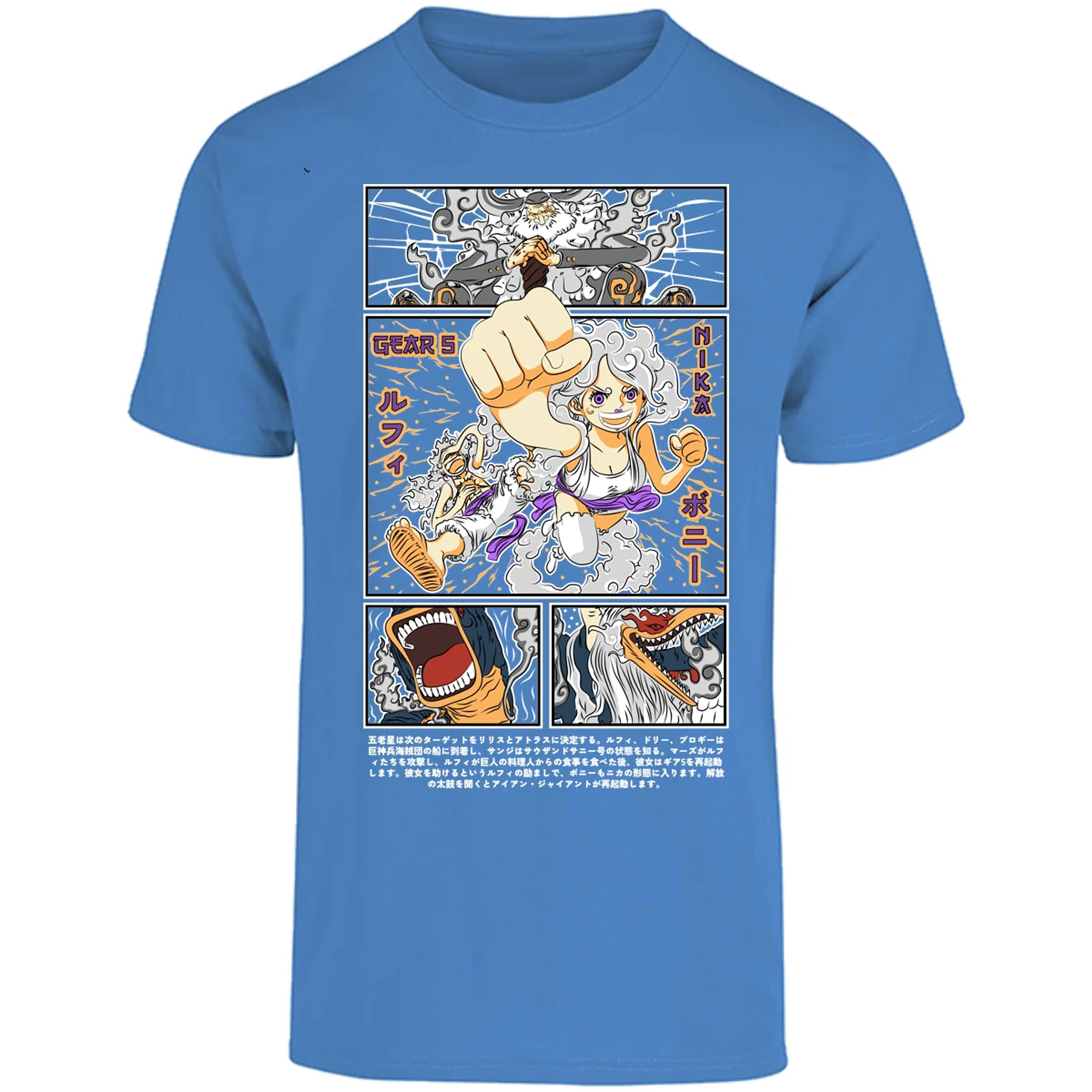 Playera One Piece Luffy Y Booney para Adulto 6