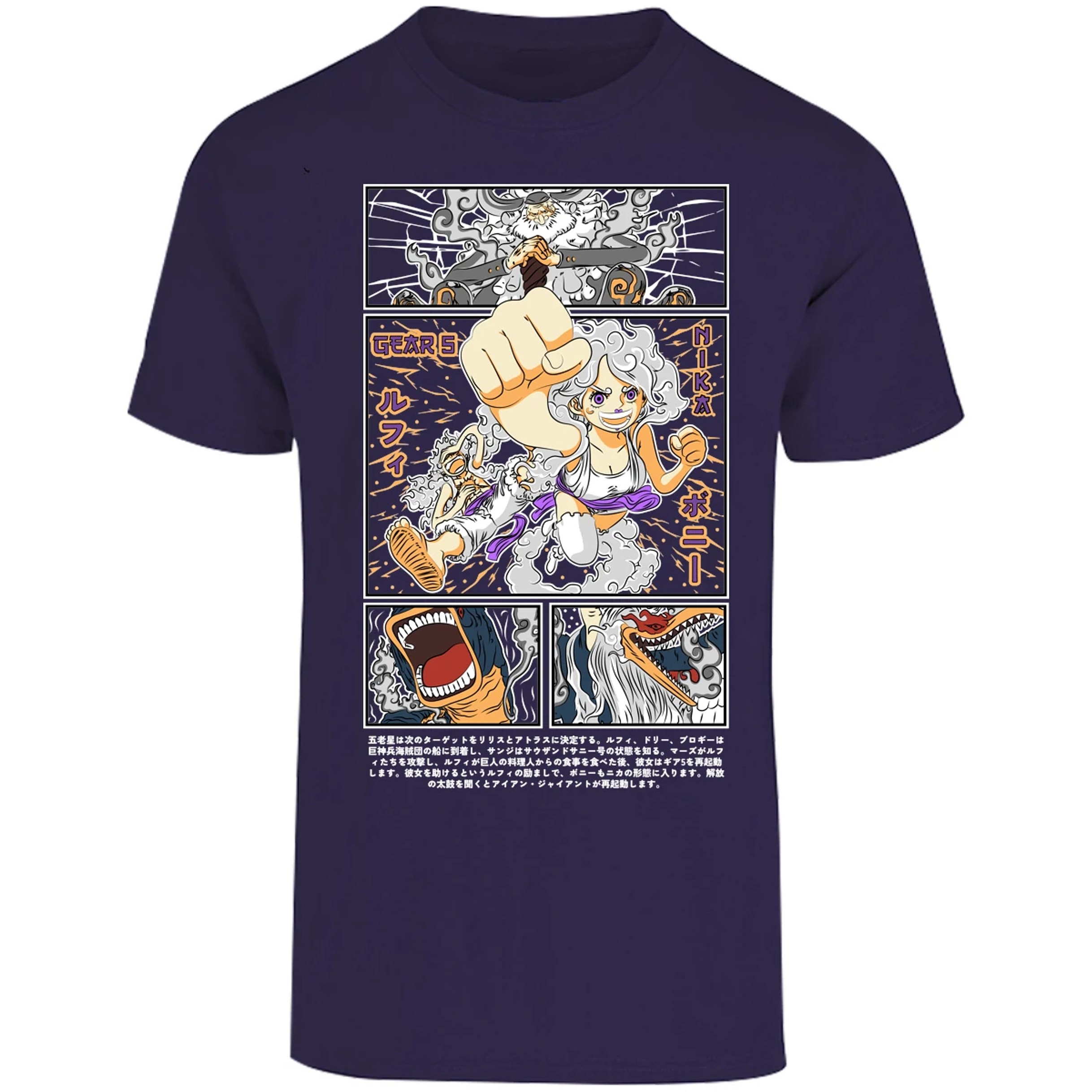 Playera One Piece Luffy Y Booney para Adulto 10