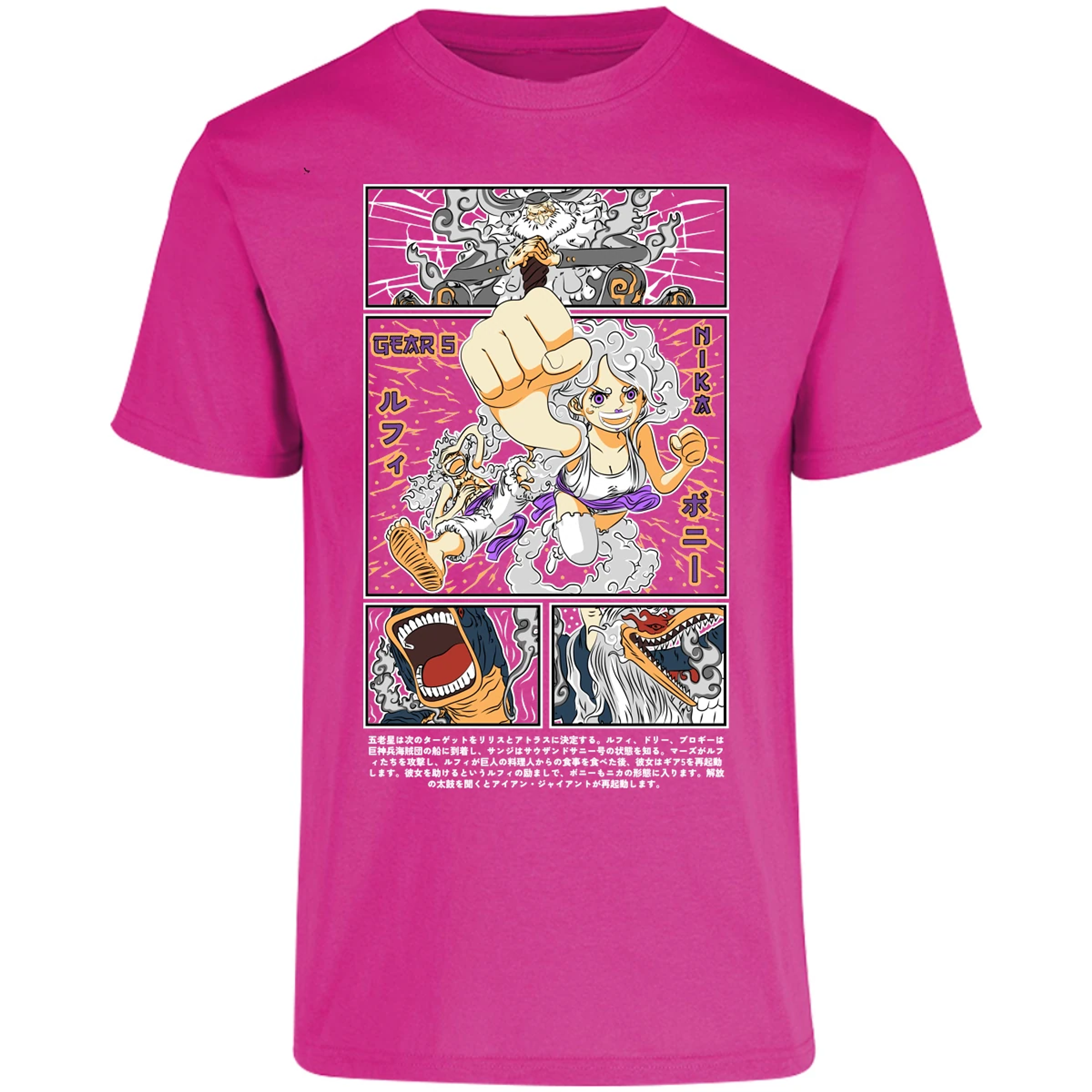 Playera One Piece Luffy Y Booney para Adulto 12
