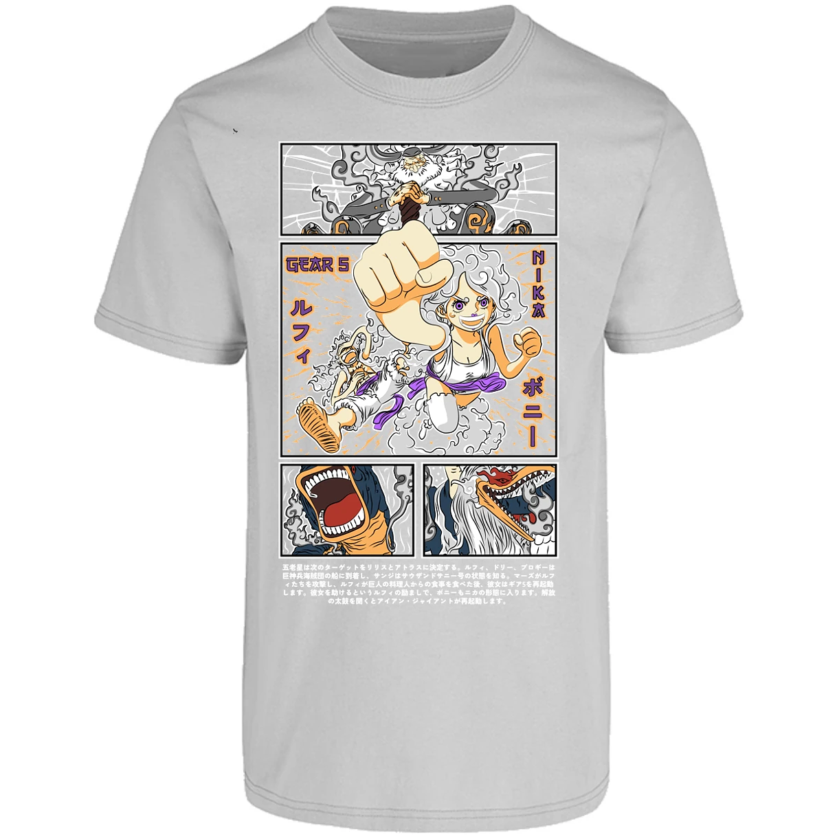 Playera One Piece Luffy Y Booney para Adulto 16