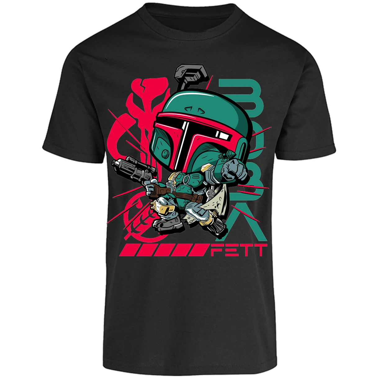Playera Star Wars Funko Bobba Fett para Adulto 9