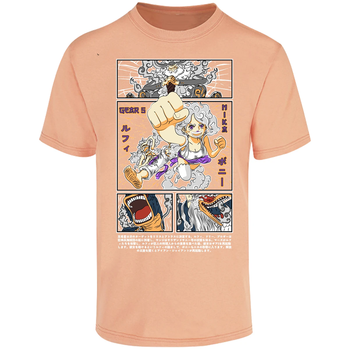 Playera One Piece Luffy Y Booney para Adulto 29