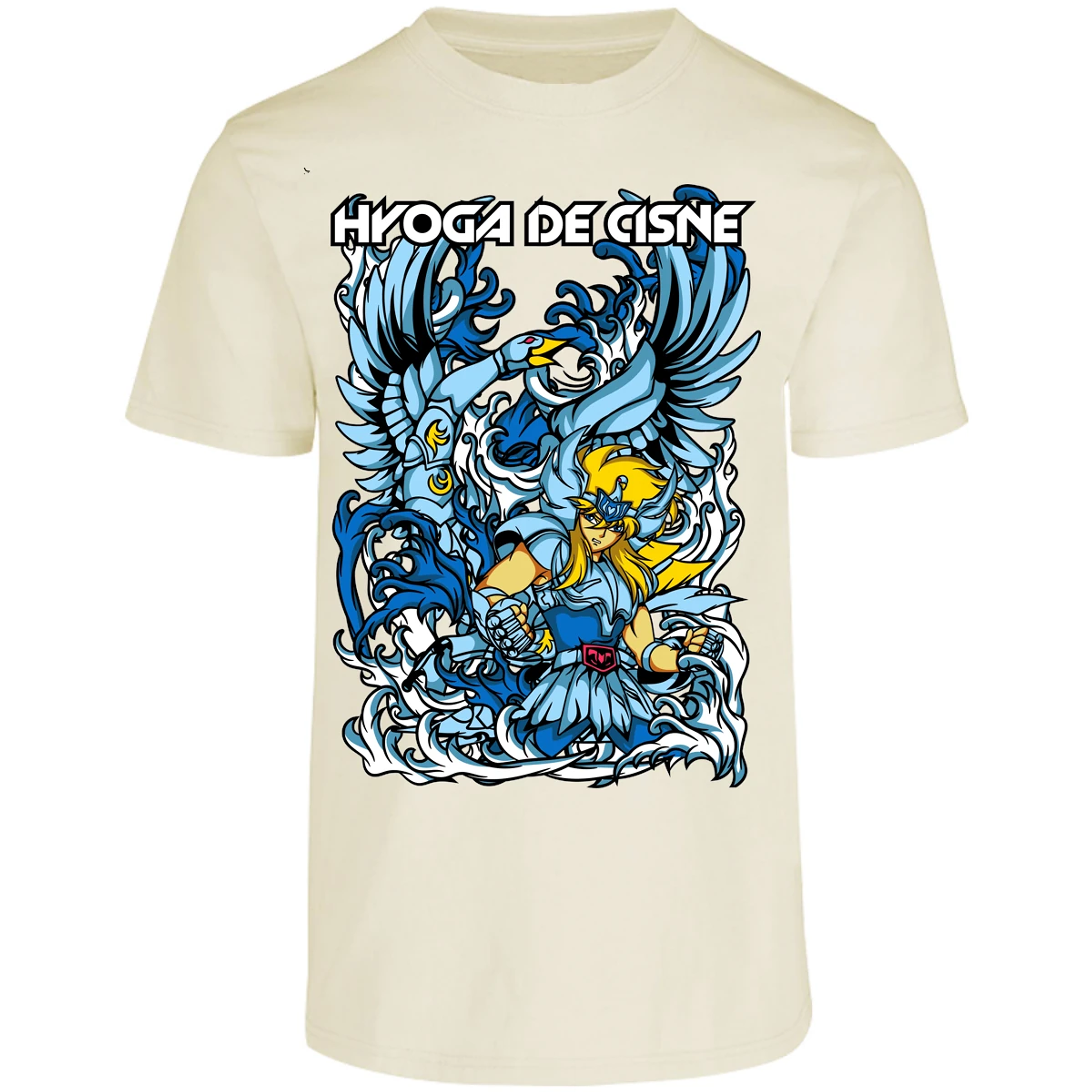 Playera Saint Seiya Hyoga Anime para Adulto 16