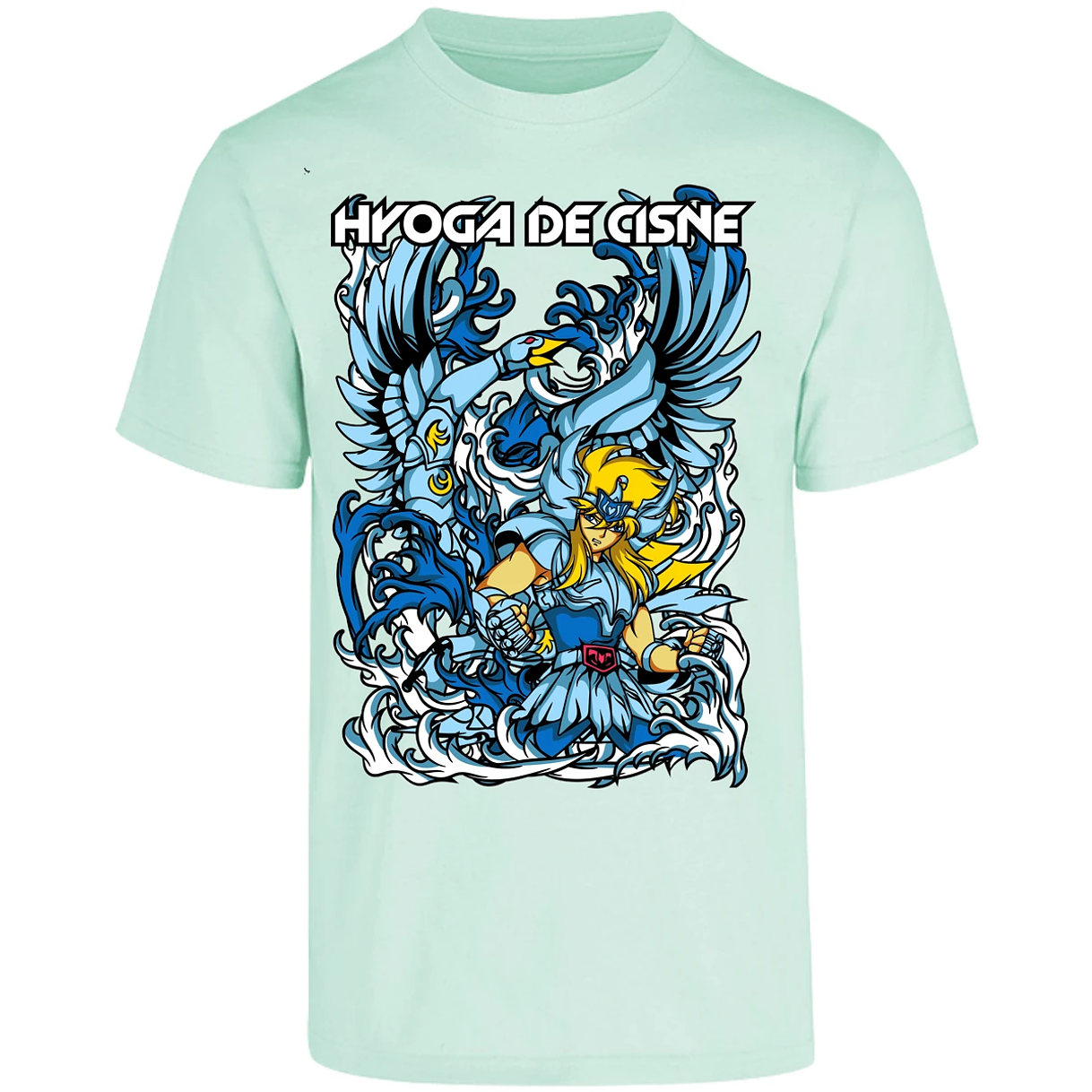 Playera Saint Seiya Hyoga Anime para Adulto 27
