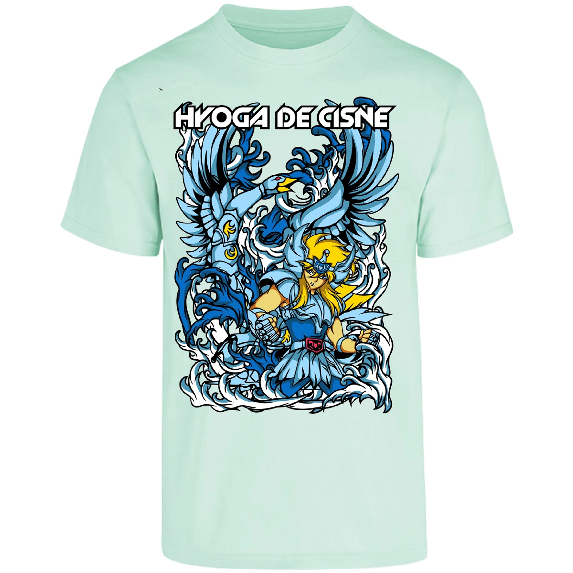 Playera Saint Seiya Hyoga Anime para Adulto 27