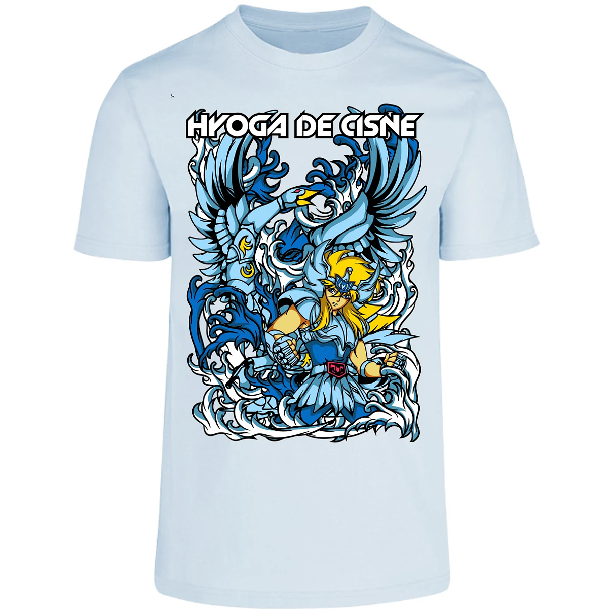 Playera Saint Seiya Hyoga Anime para Adulto 23