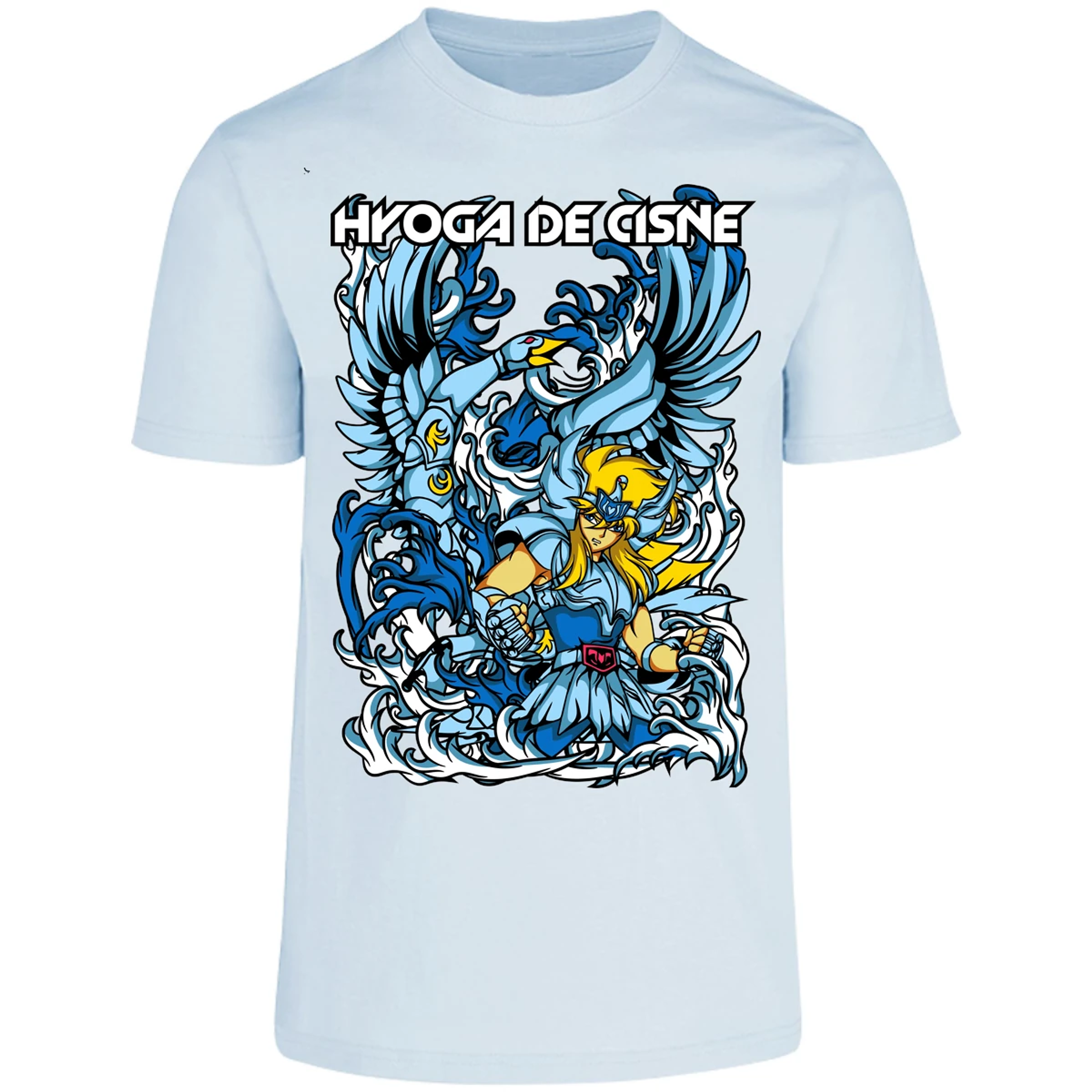 Playera Saint Seiya Hyoga Anime para Adulto 23