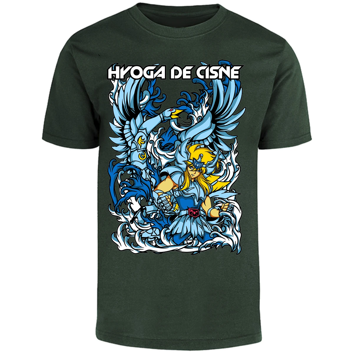 Playera Saint Seiya Hyoga Anime para Adulto 6