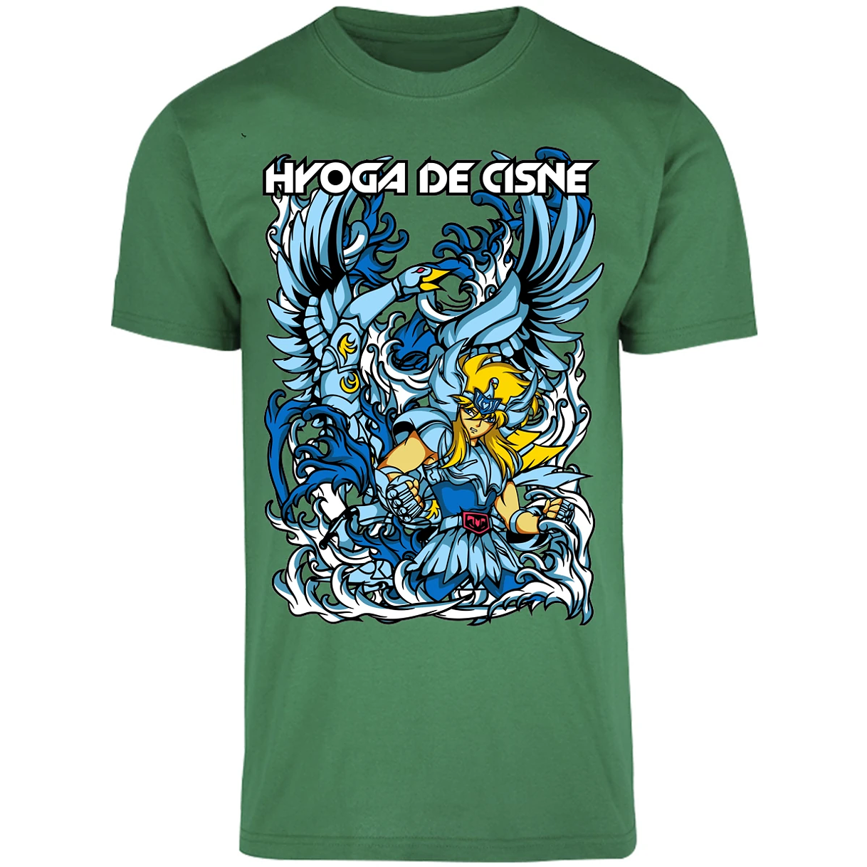 Playera Saint Seiya Hyoga Anime para Adulto 7