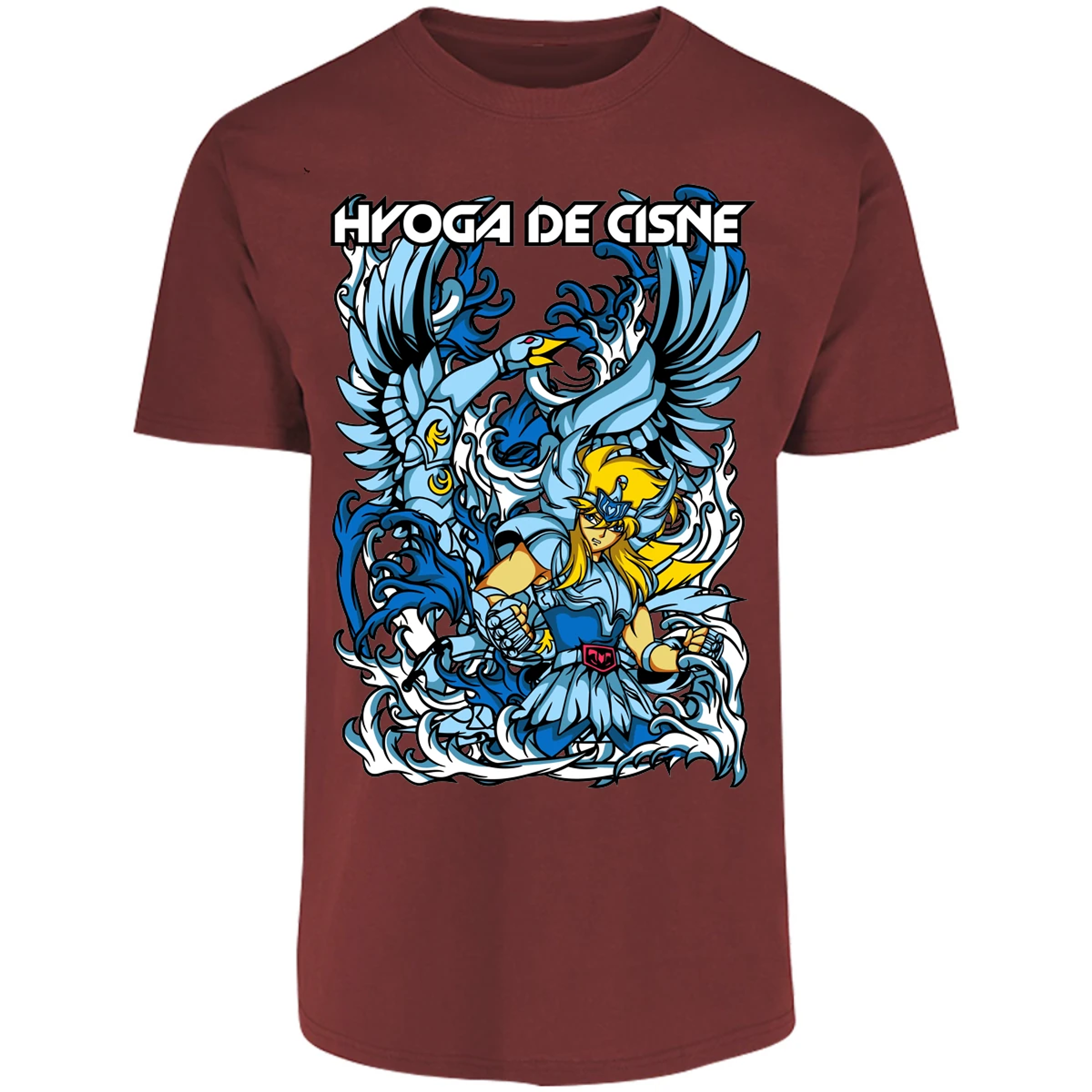 Playera Saint Seiya Hyoga Anime para Adulto 11