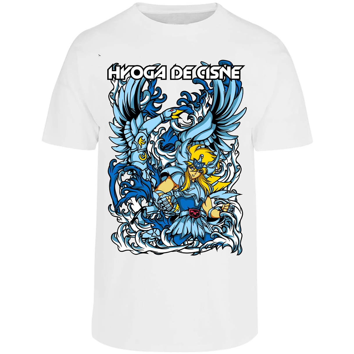 Playera Saint Seiya Hyoga Anime para Adulto 22