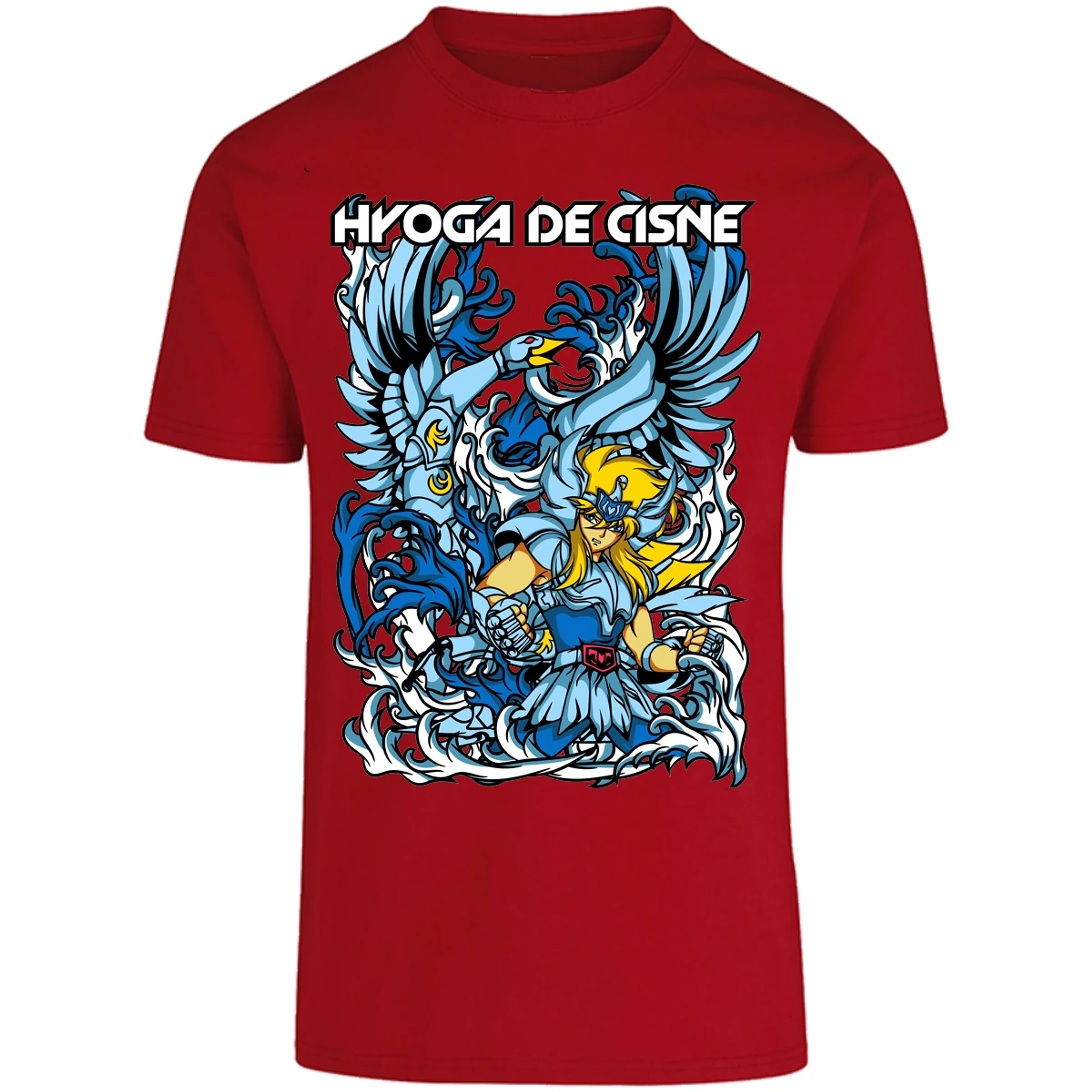 Playera Saint Seiya Hyoga Anime para Adulto 17