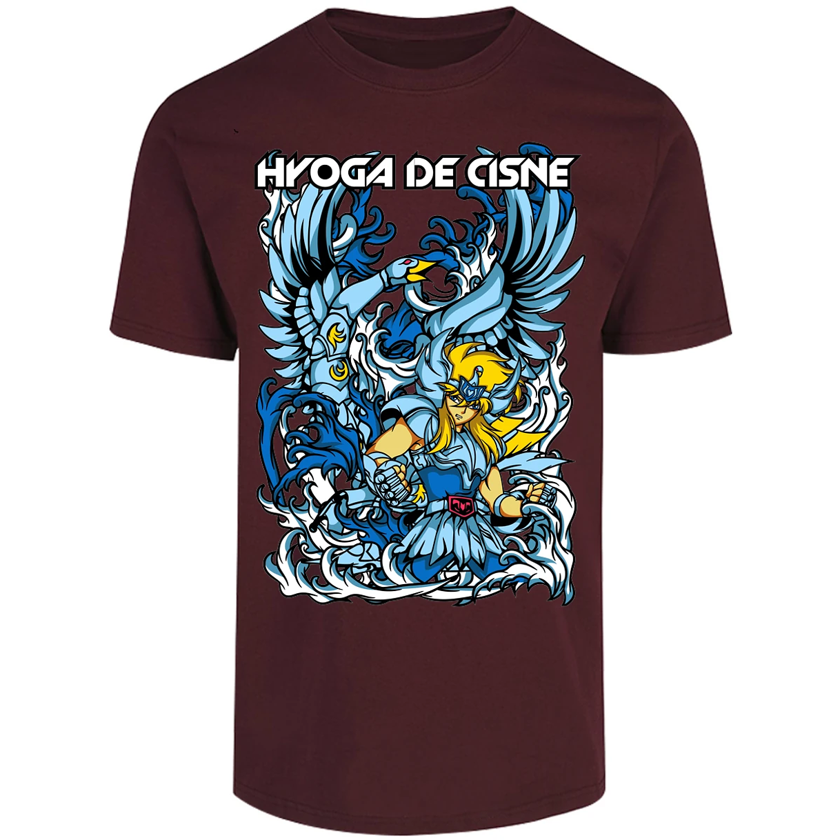 Playera Saint Seiya Hyoga Anime para Adulto 18