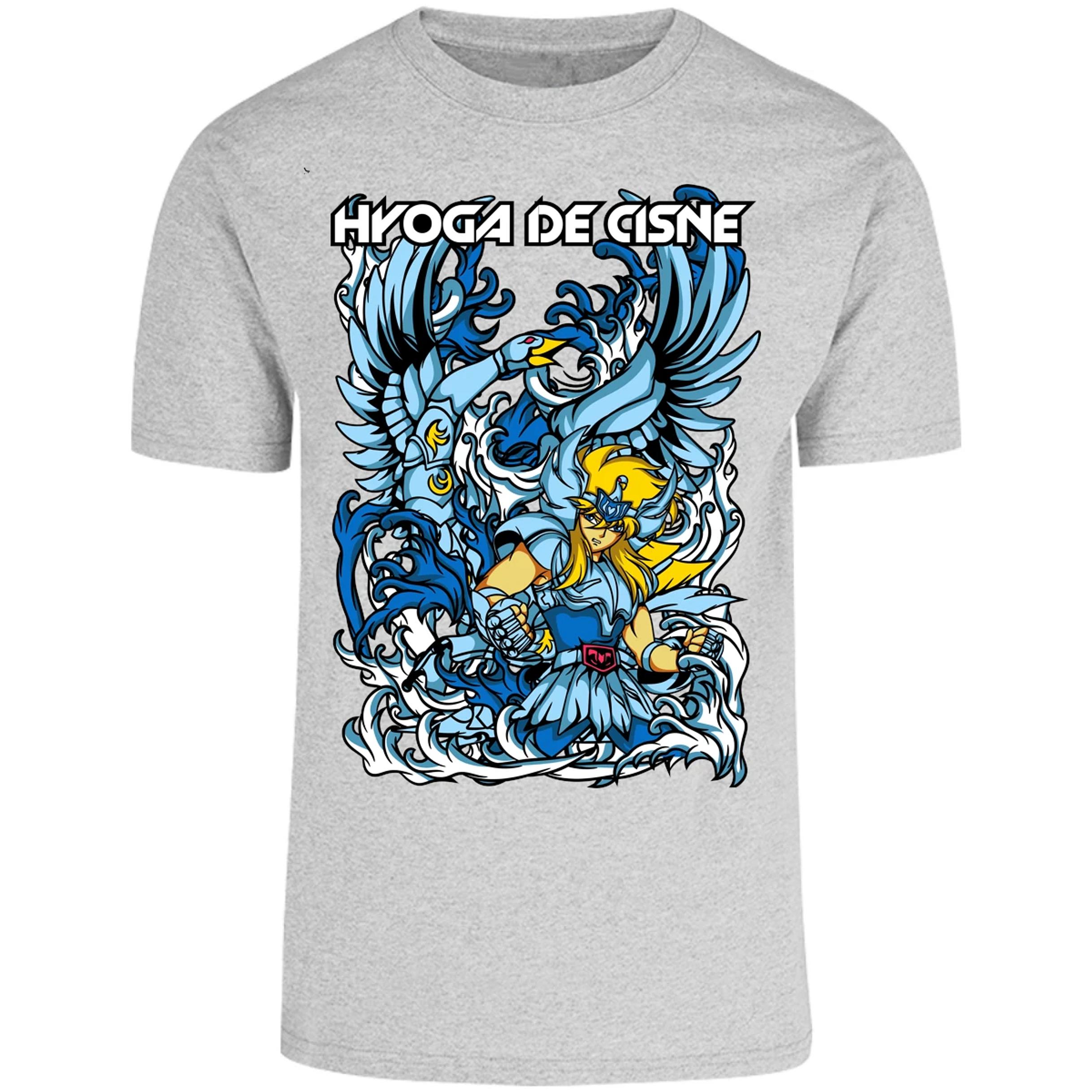 Playera Saint Seiya Hyoga Anime para Adulto 19