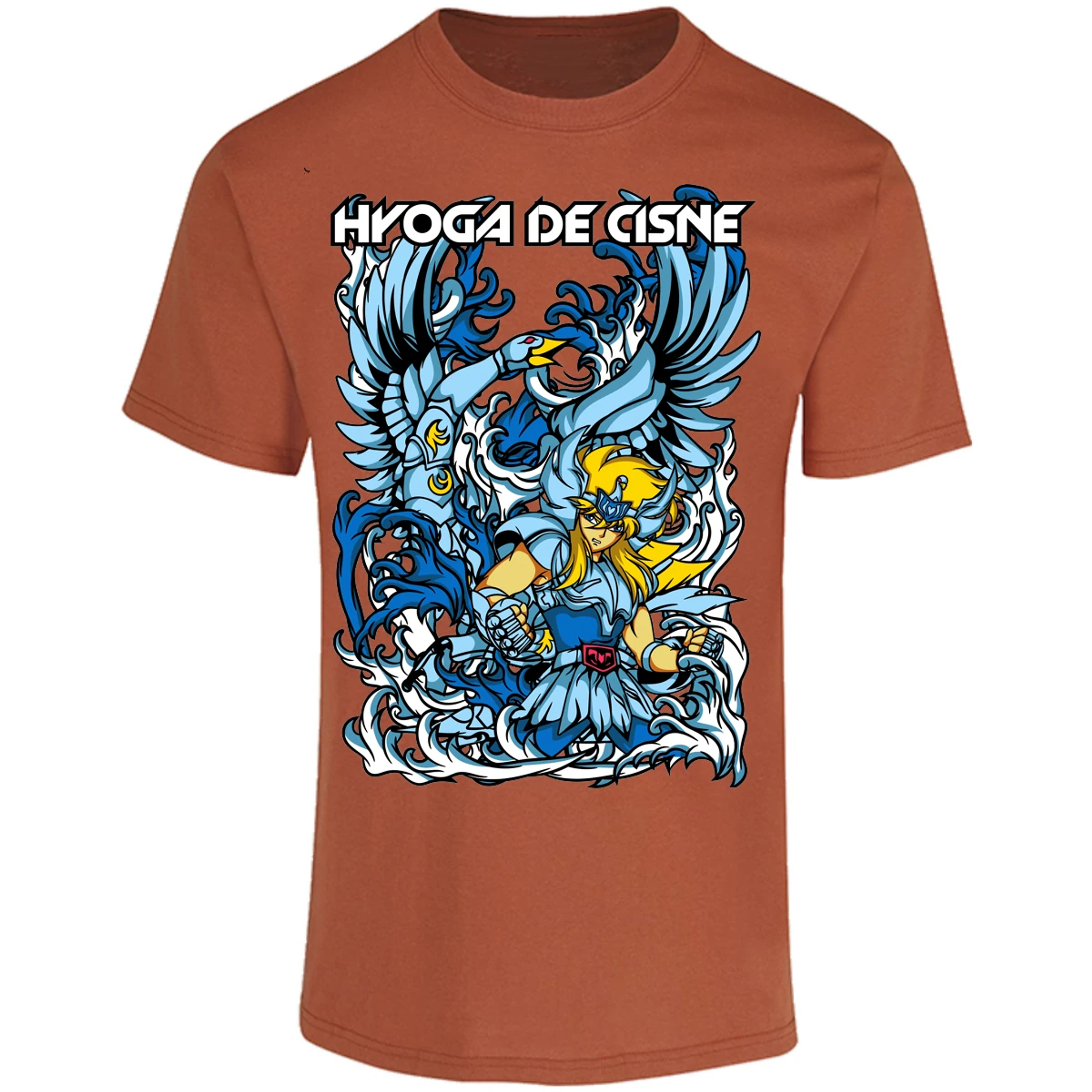 Playera Saint Seiya Hyoga Anime para Adulto 21