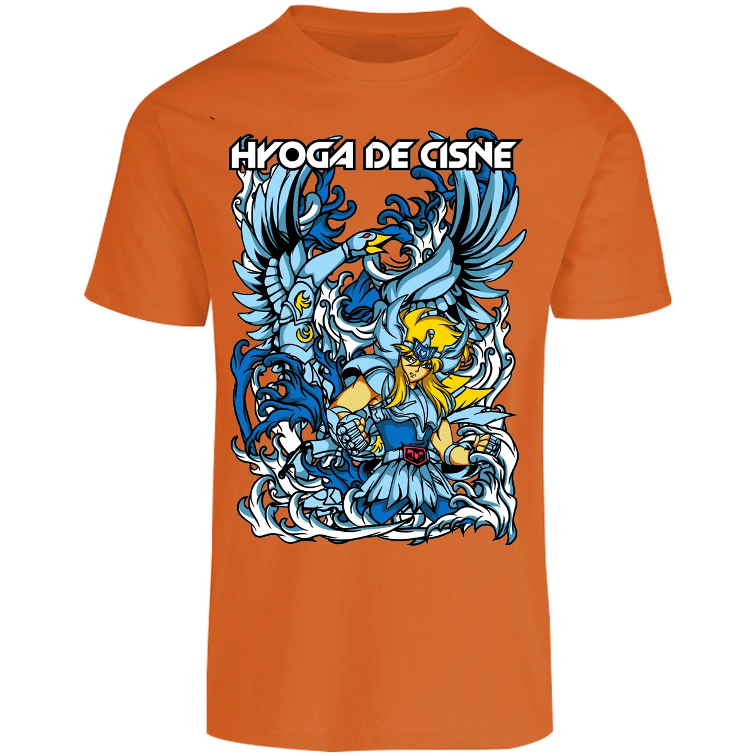 Playera Saint Seiya Hyoga Anime para Adulto 26