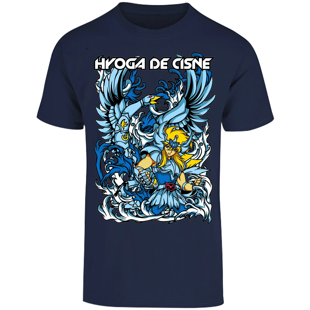 Playera Saint Seiya Hyoga Anime para Adulto 30